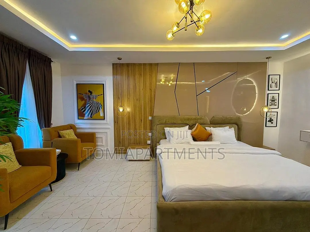 Brand New 4 Bedroom Terrace Duplex Shortlet With Gym Ps5 in Ikeja