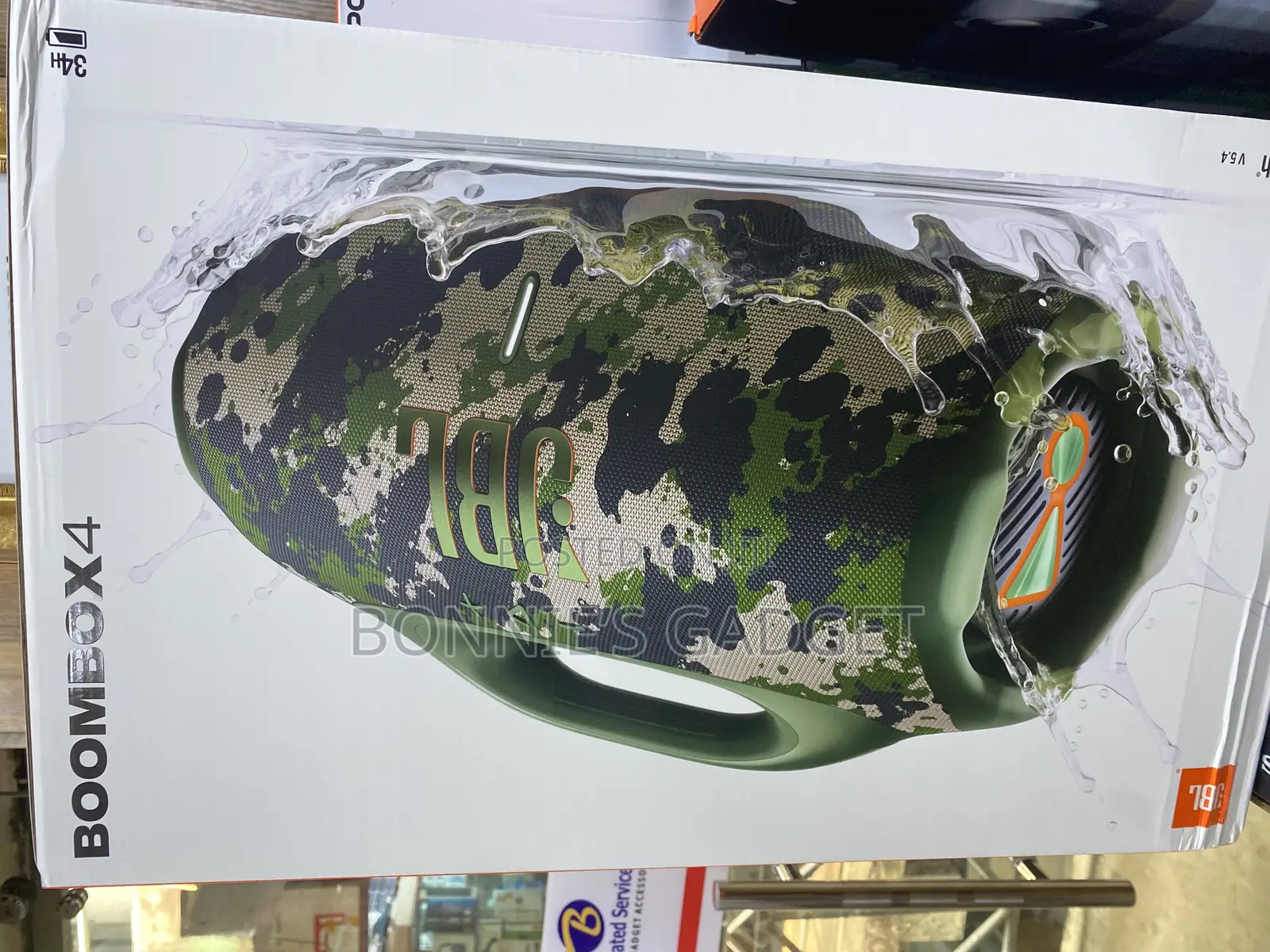 JBL Boombox 4 Portable Bluetooth Waterproof Speaker.