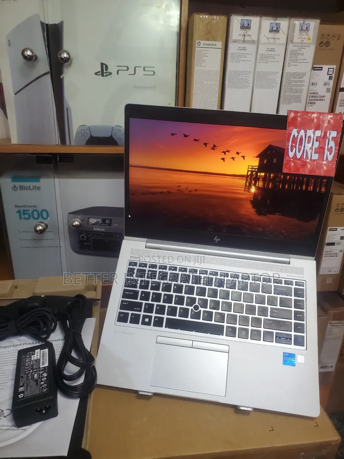 New Laptop HP EliteBook 2570P 12GB Intel Core 5 SSD 256GB
