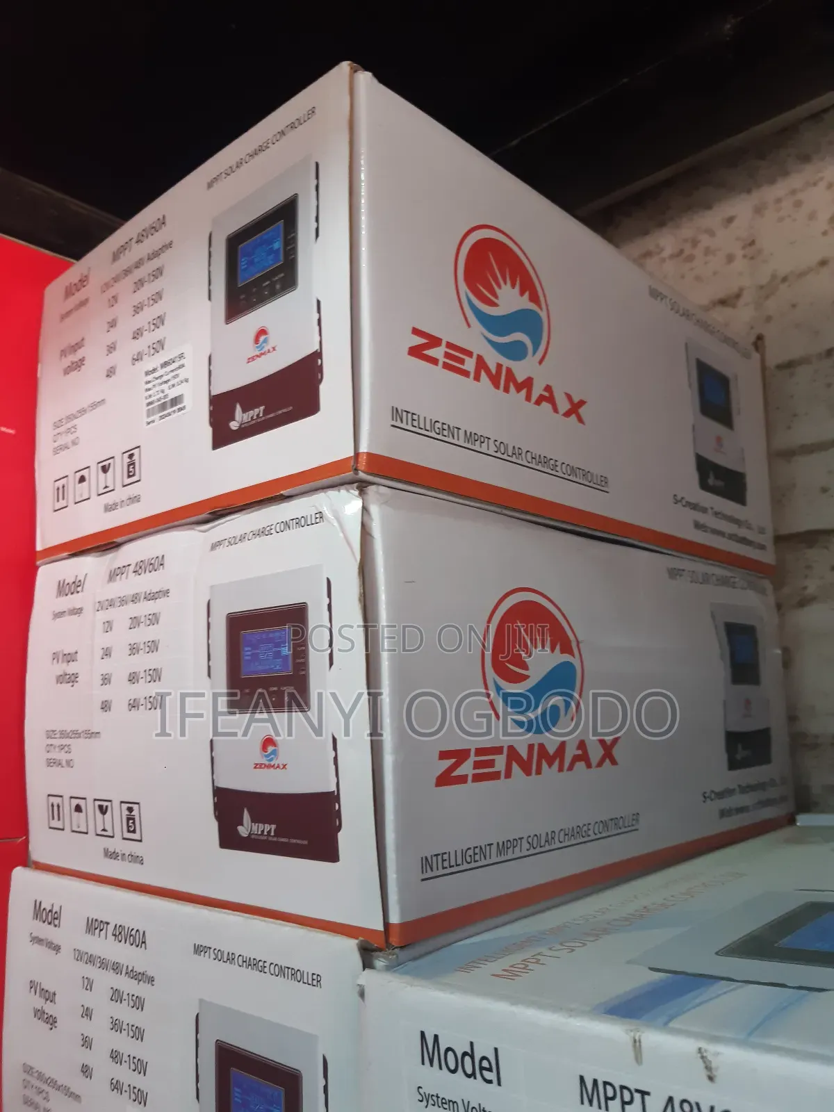 Zenmax Solar MPPT 60ah 48v