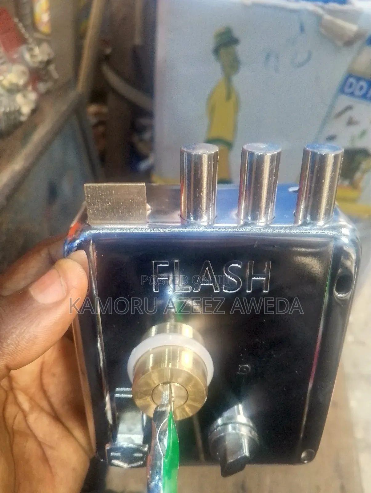 Flash 3 Mouth Jam Lock Best Quality