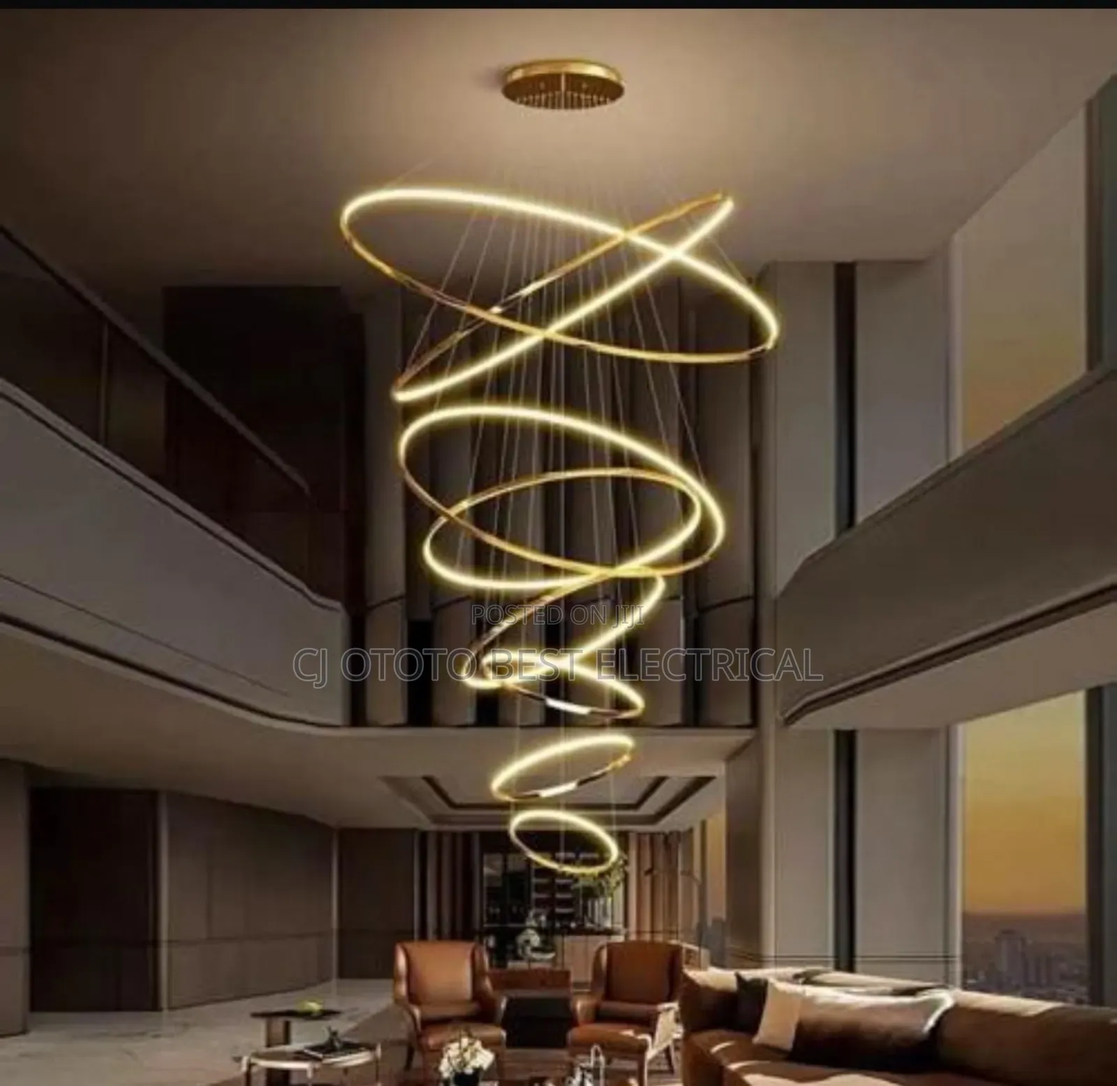 Led Luxury Open Void Staircase Light 1200mm, 10 to 14 Feet Length