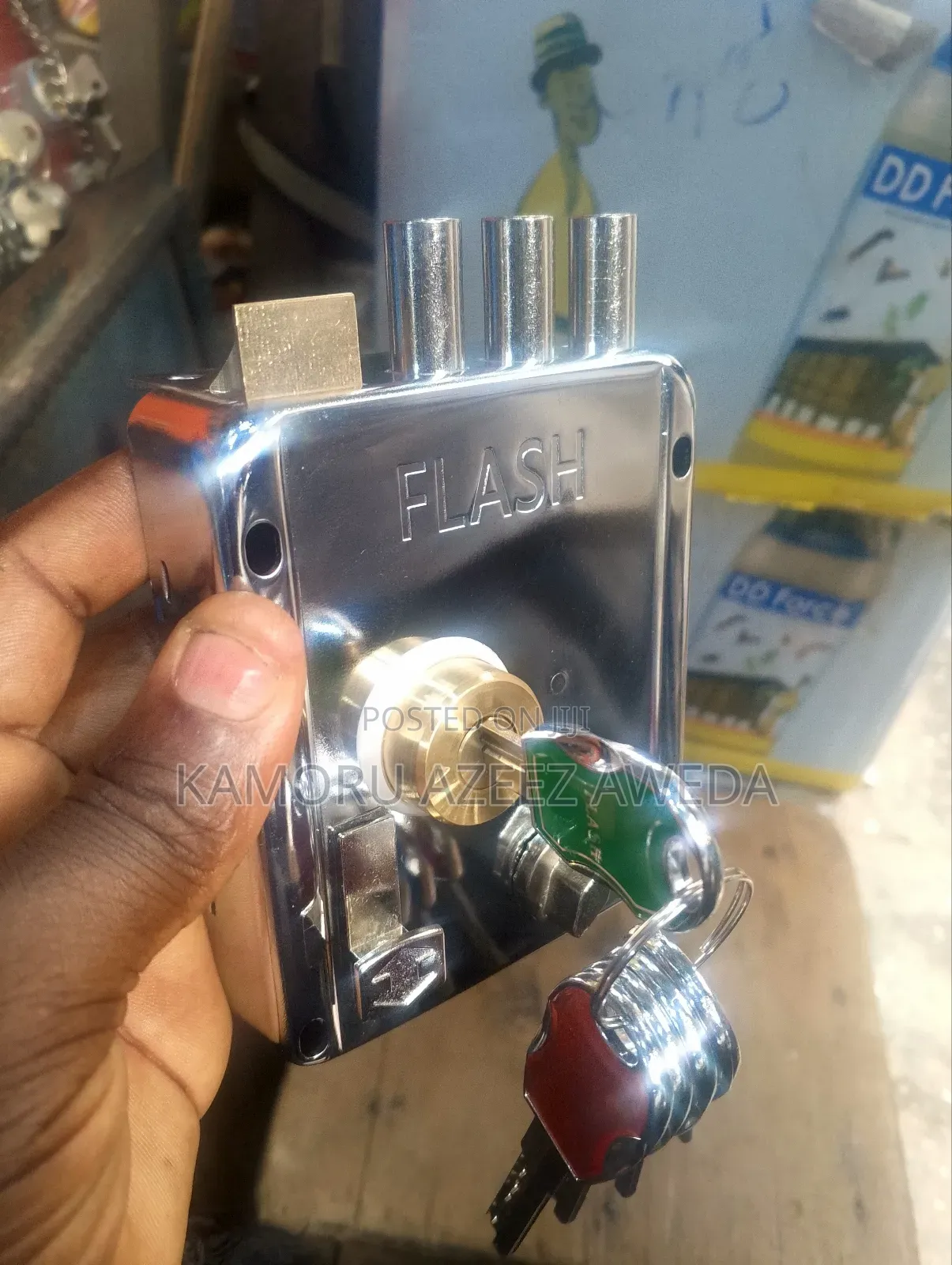 Flash 3 Mouth Jam Lock Best Quality