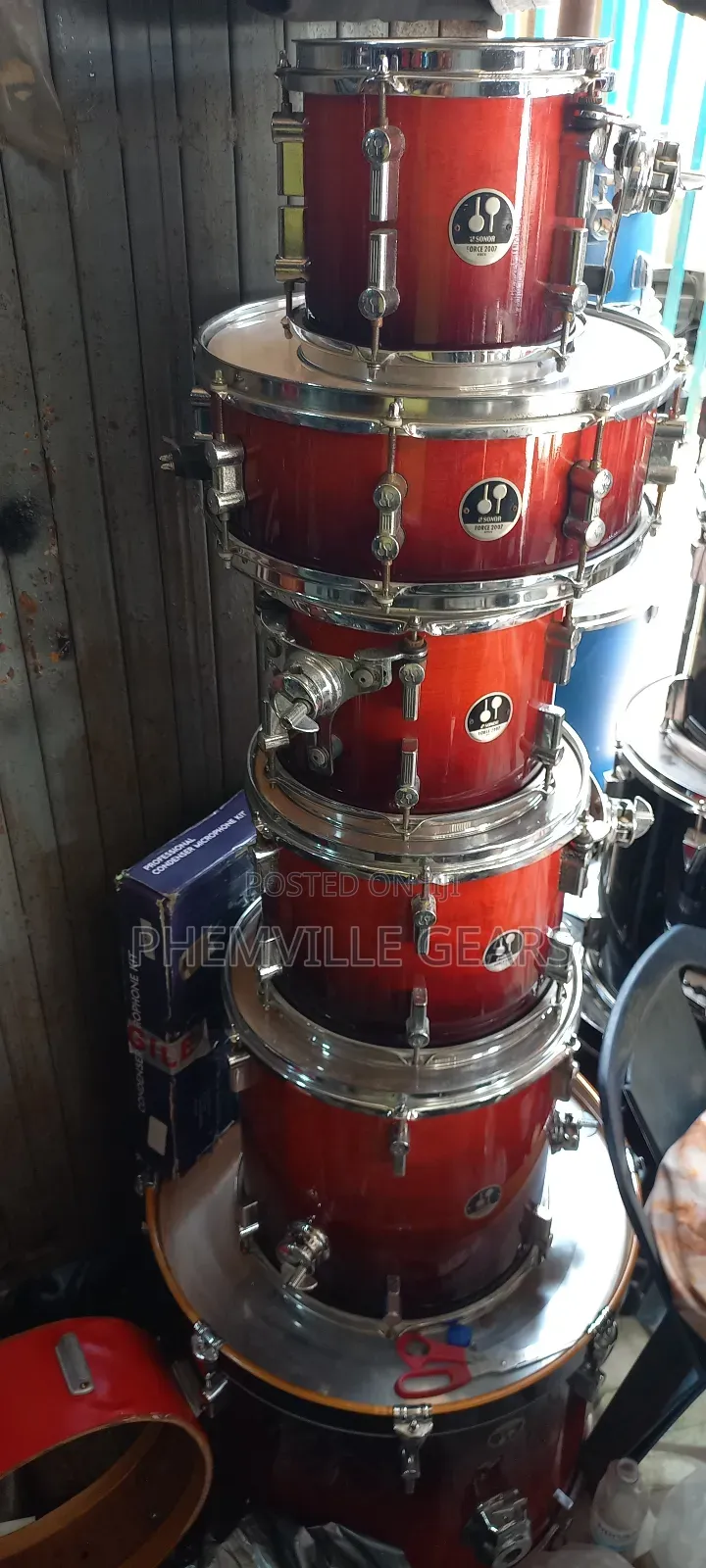 Sonor Force 2007 Uk Used Quality 6set Drums