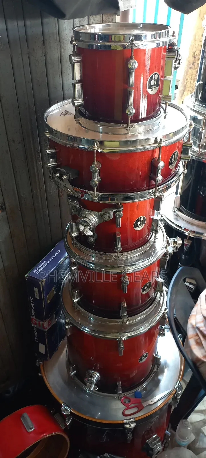 Sonor Force 2007 Uk Used Quality 6set Drums