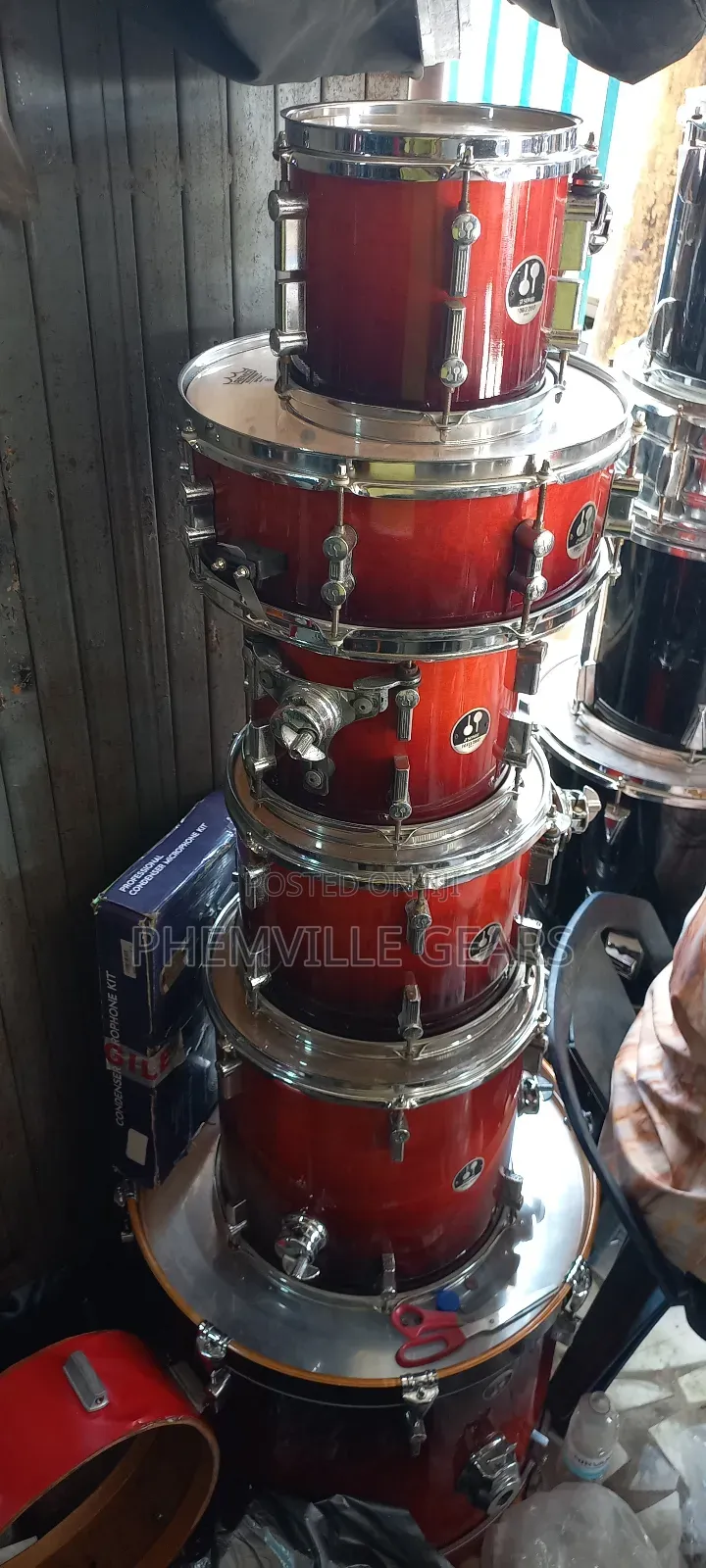 Sonor Force 2007 Uk Used Quality 6set Drums