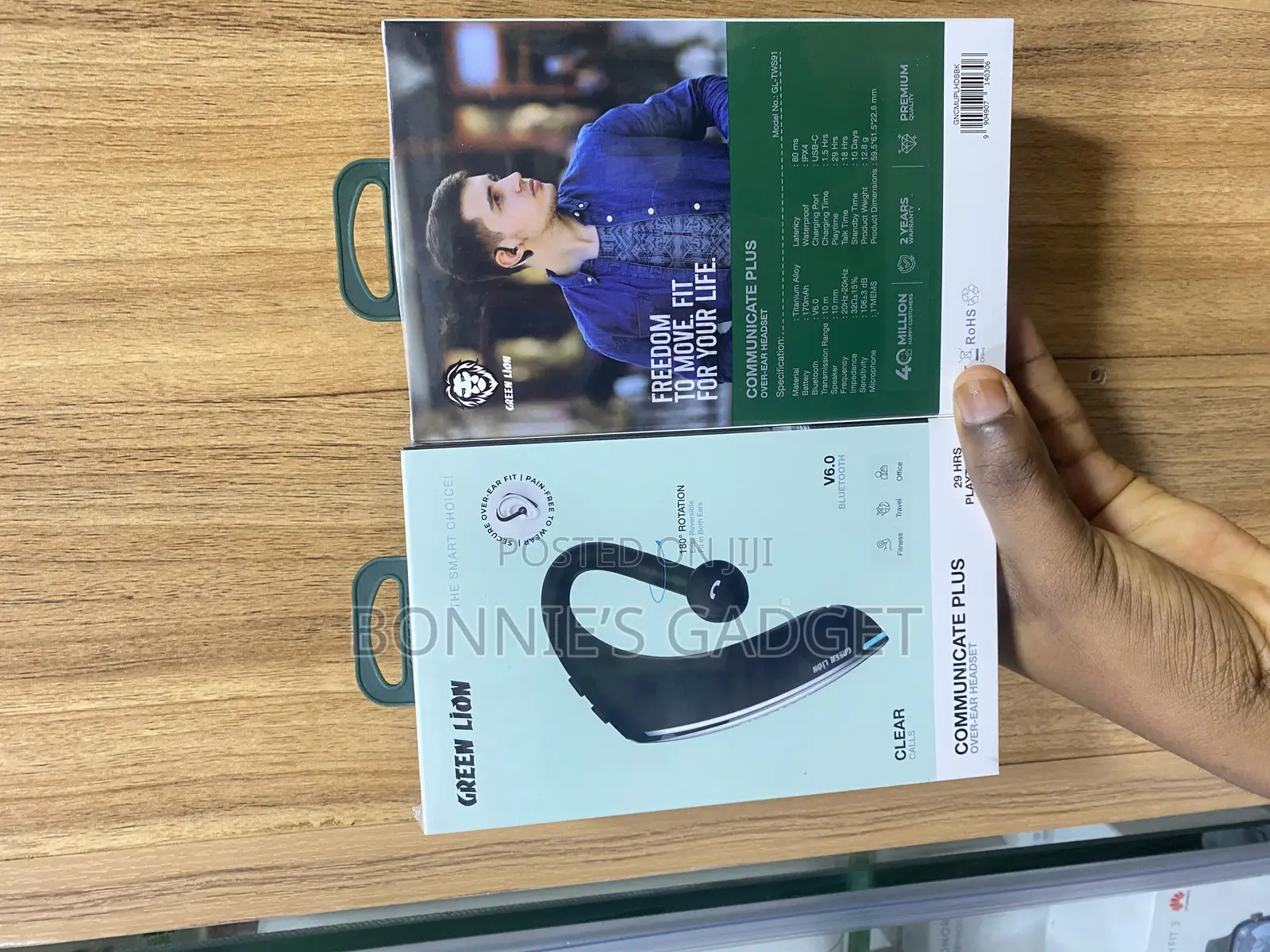 Green Lion Communicate Plus Over-Ear Headset