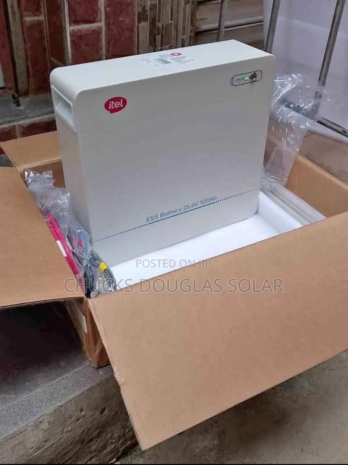 Itel 2.5kwh 25.6v Lithium Battery