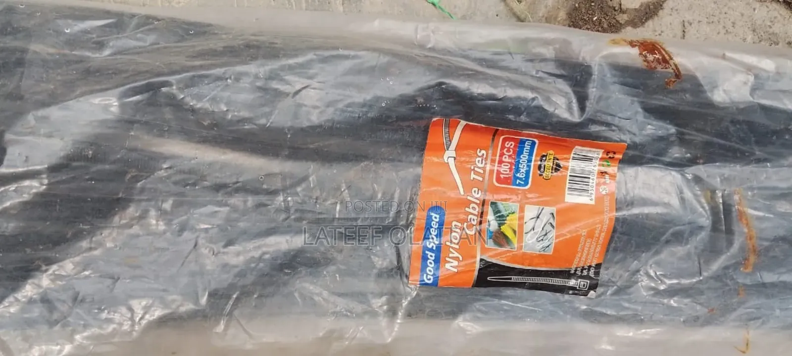 Cable Tie Plastic 7.6*500mm