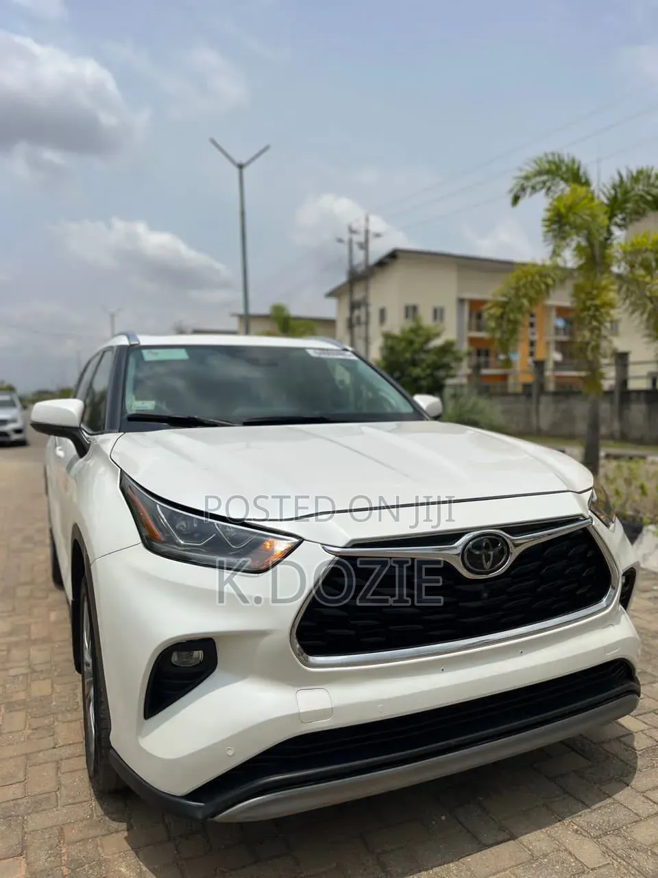 Toyota Highlander Platinum AWD 2020 White