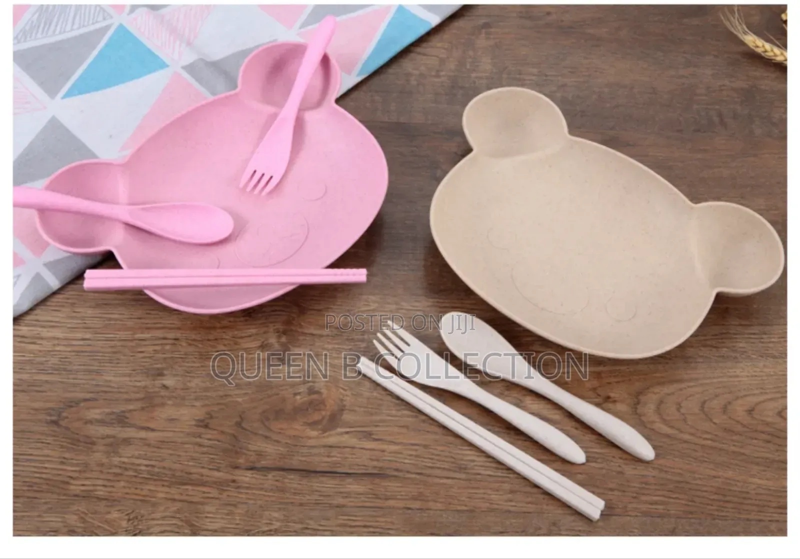 Kid's Plate With Cutlery