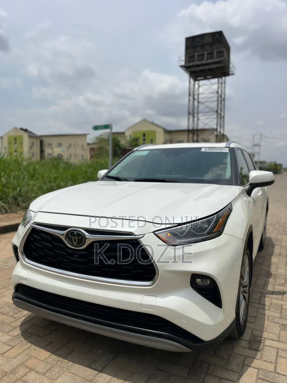 Toyota Highlander Platinum AWD 2020 White