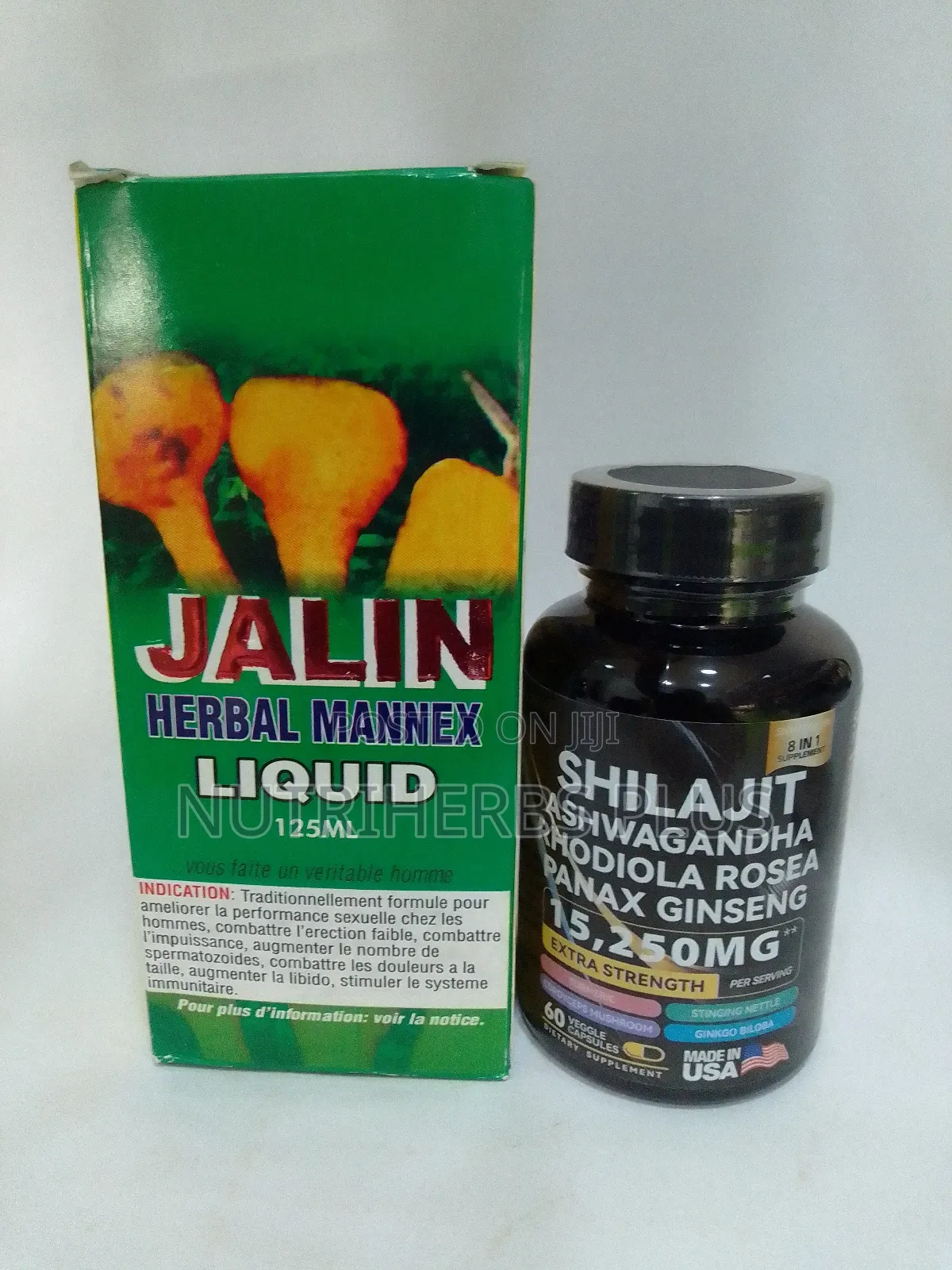 Shilajit+ Jalin Herbal Mannex Liquid: For Male Sexual Health