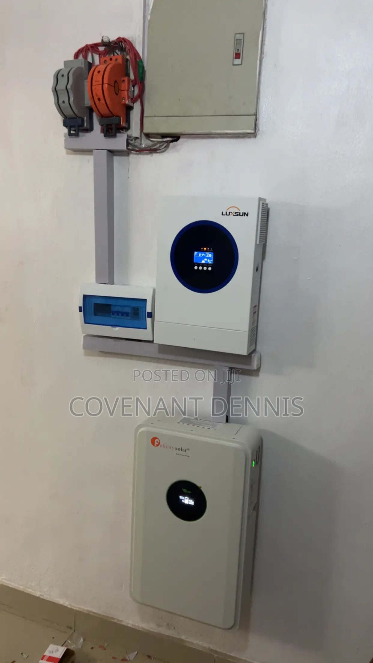 6kva Inverter With 5kwh Lithium Battery Set Up