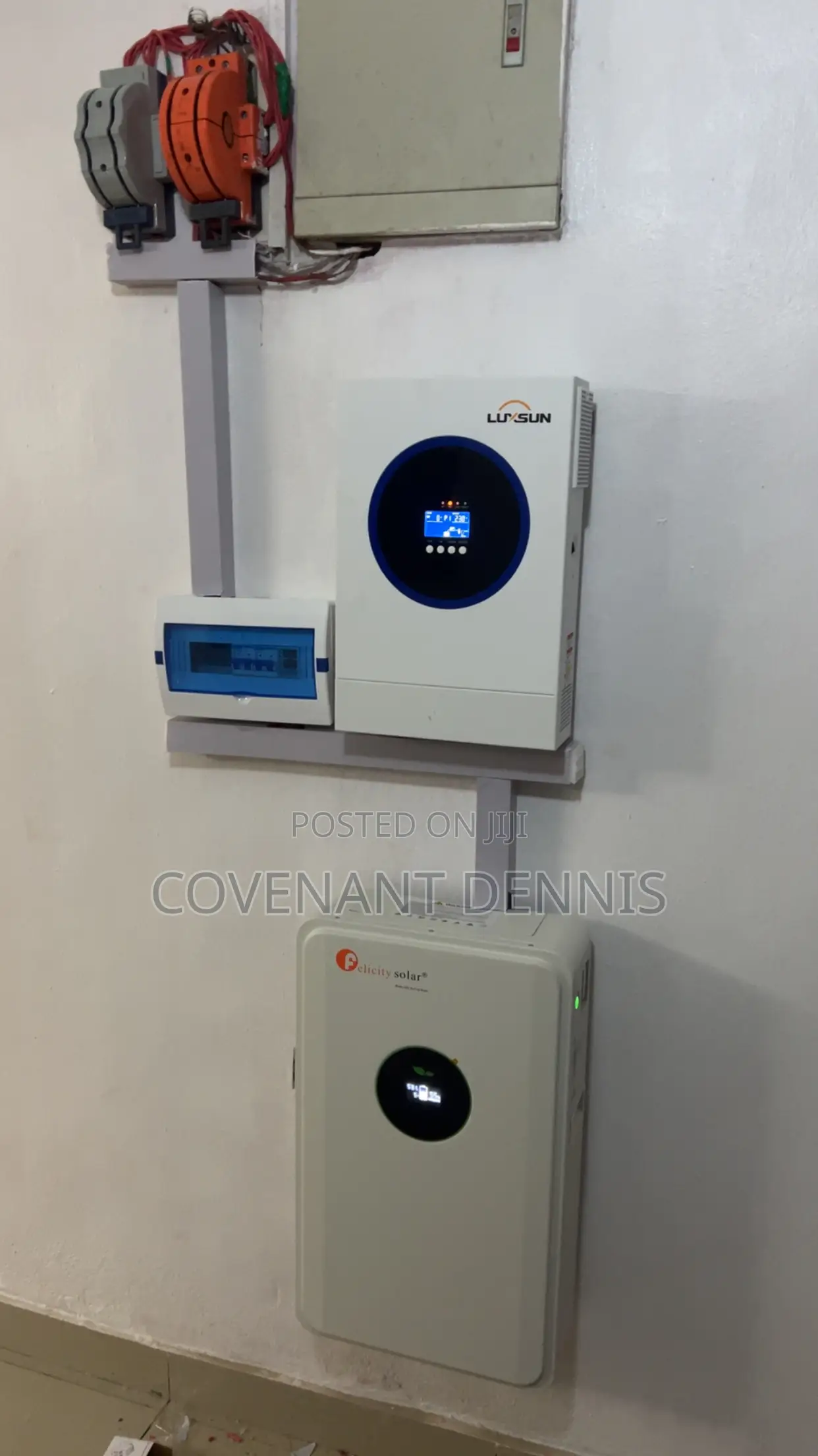 6kva Inverter With 5kwh Lithium Battery Set Up