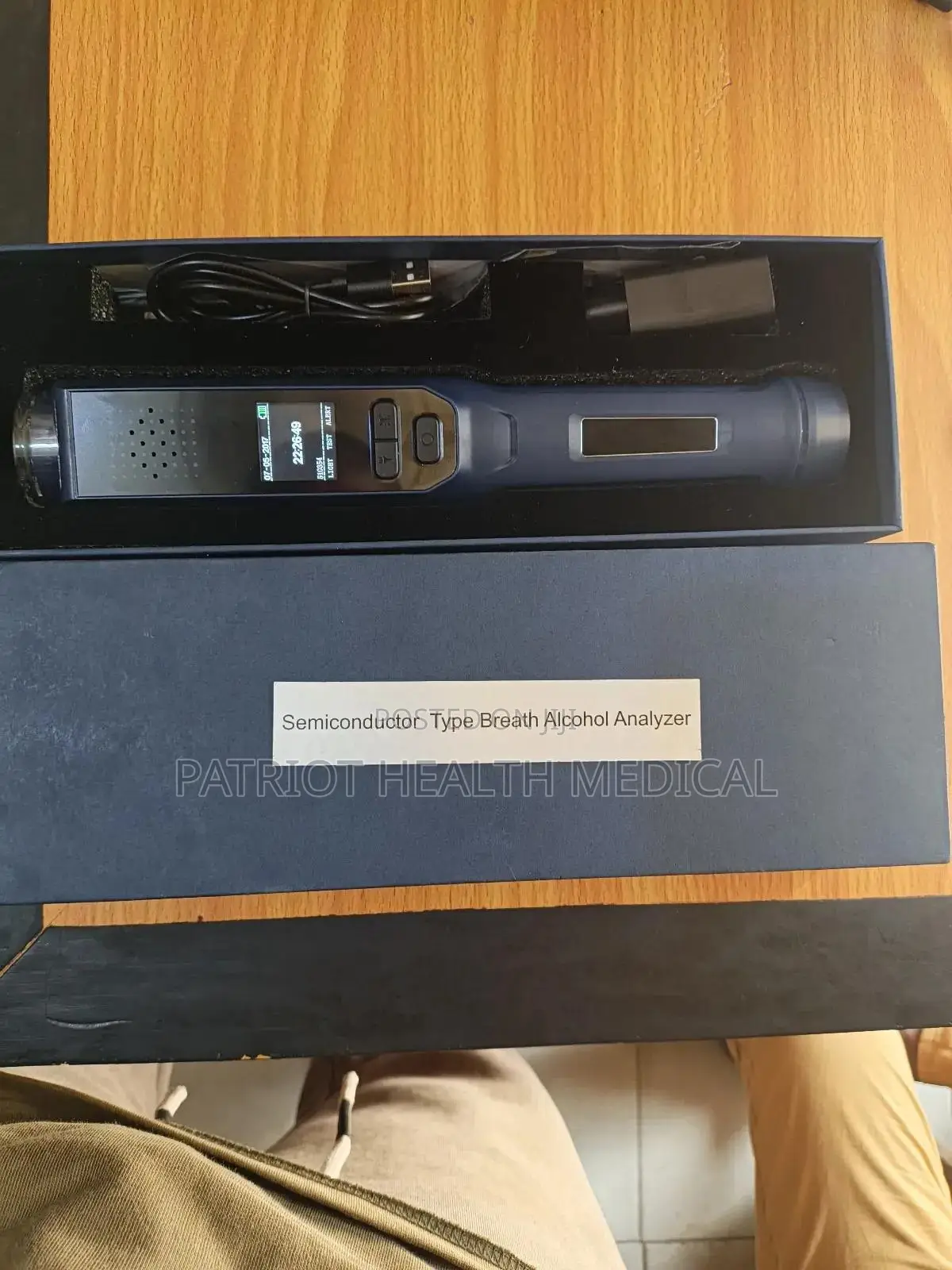 Breath Alcohol Analyzer or Breathalyzer