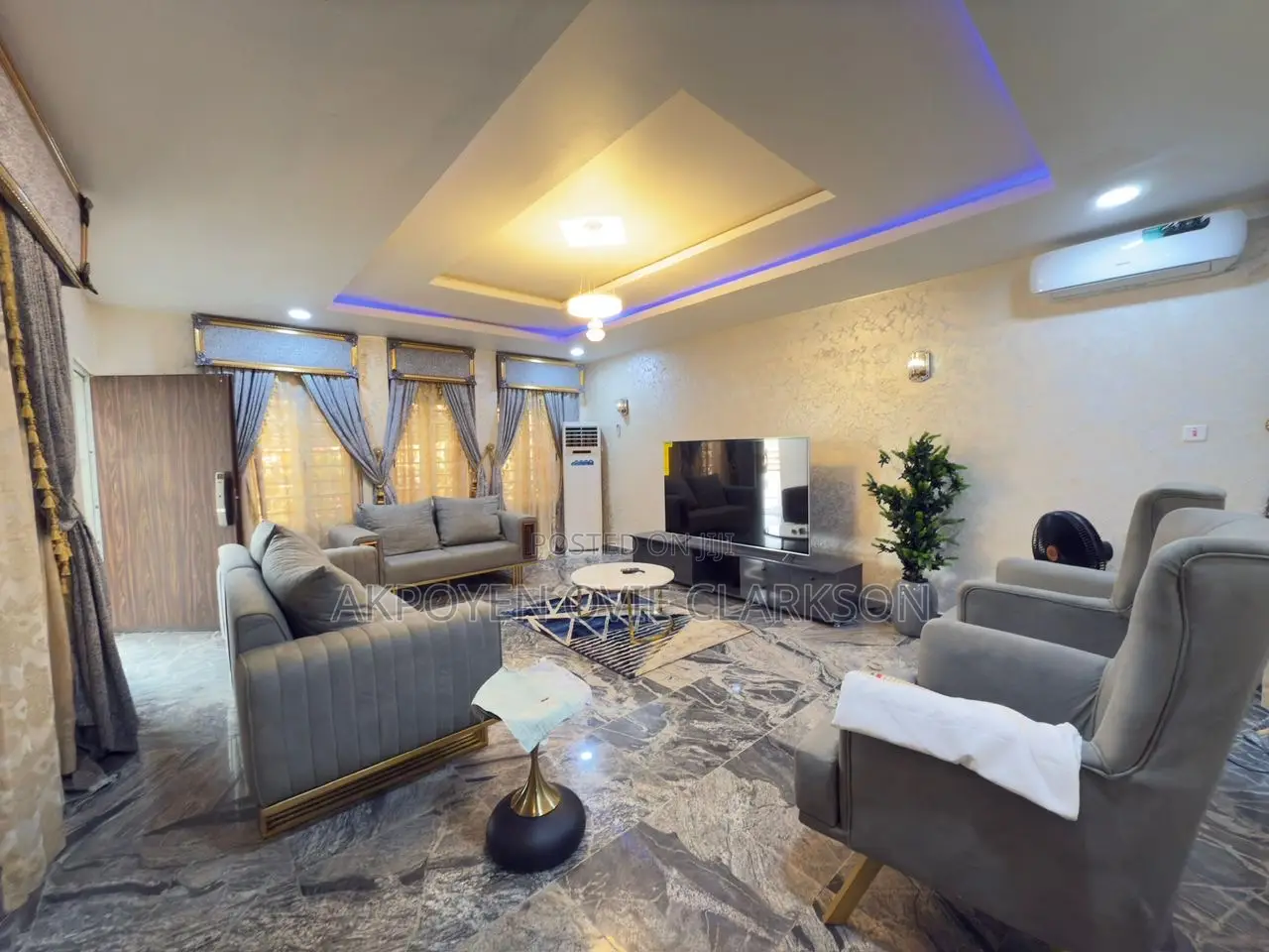 Furnished 4bdrm Townhouse / Terrace in Lugbe District for rent