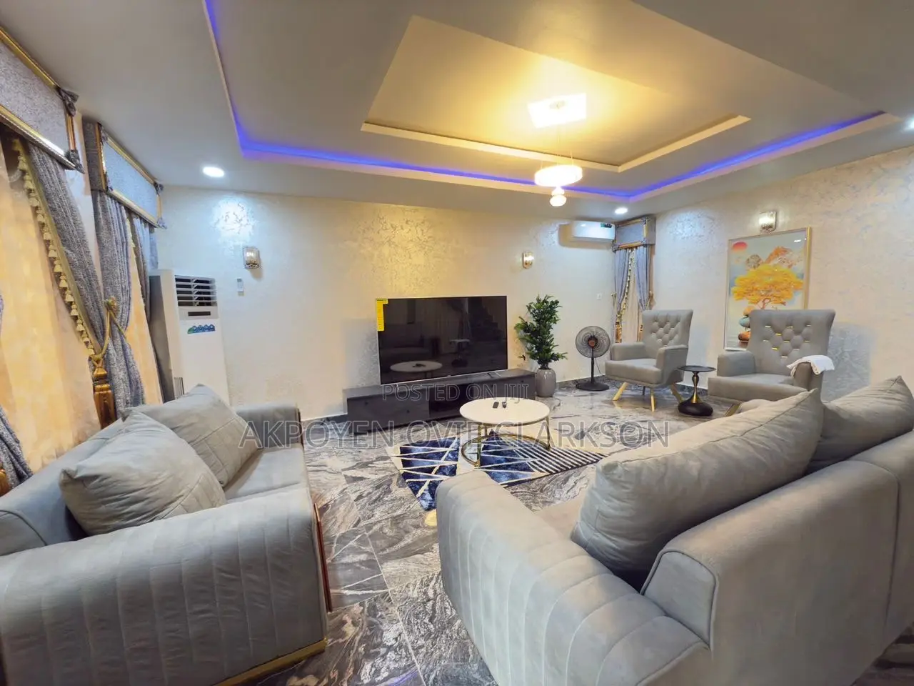 Furnished 4bdrm Townhouse / Terrace in Lugbe District for rent