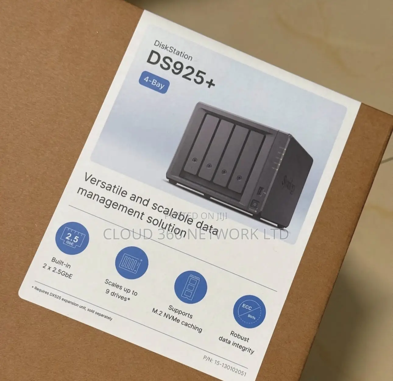 Synology Ds925+ 4bay Nas Storage Diskstation