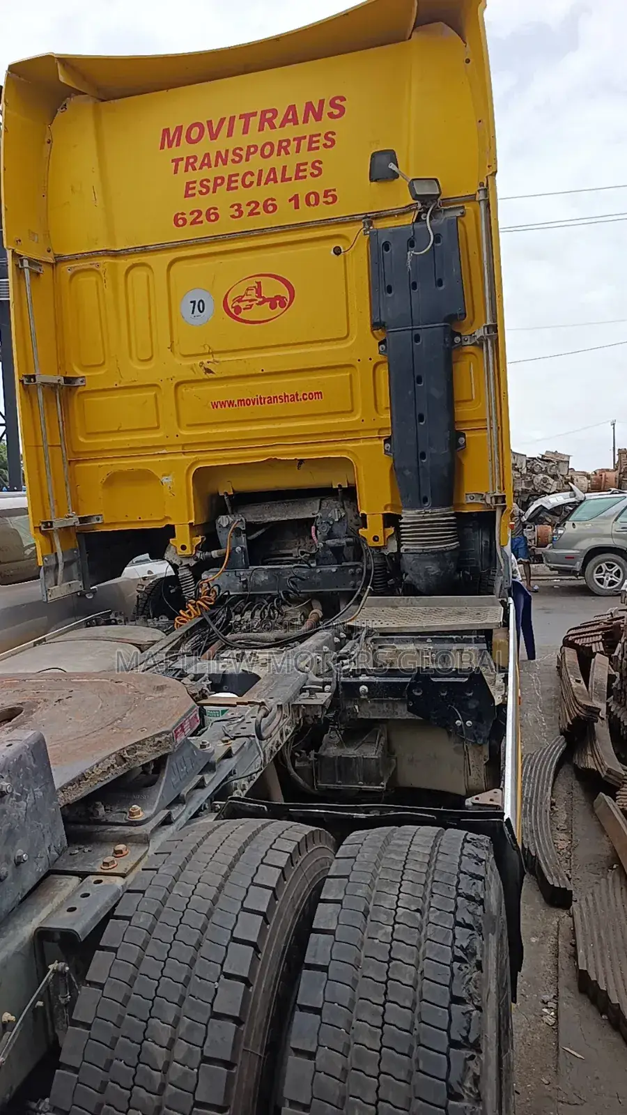 Daf 2005 Yellow