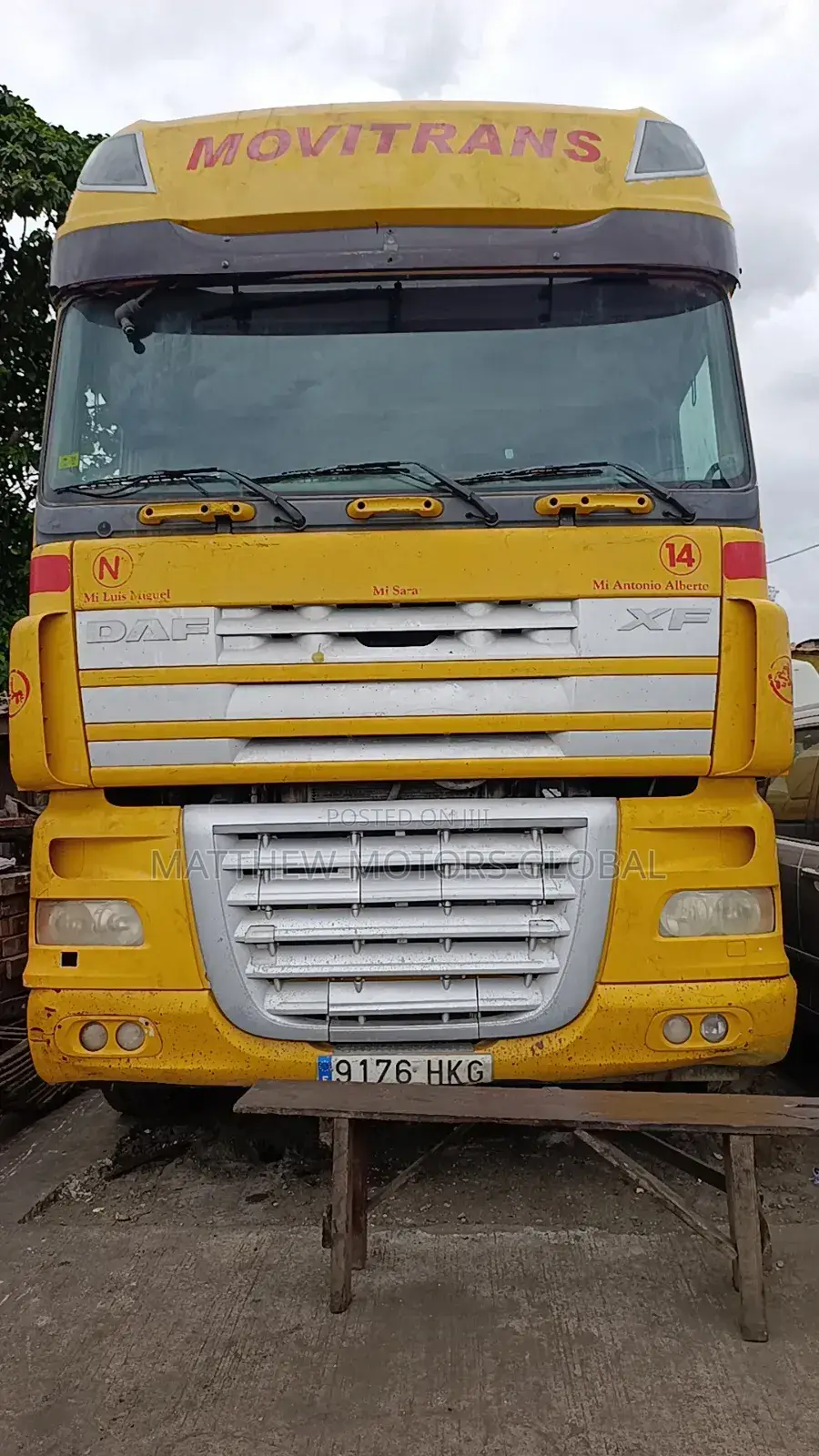 Daf 2005 Yellow
