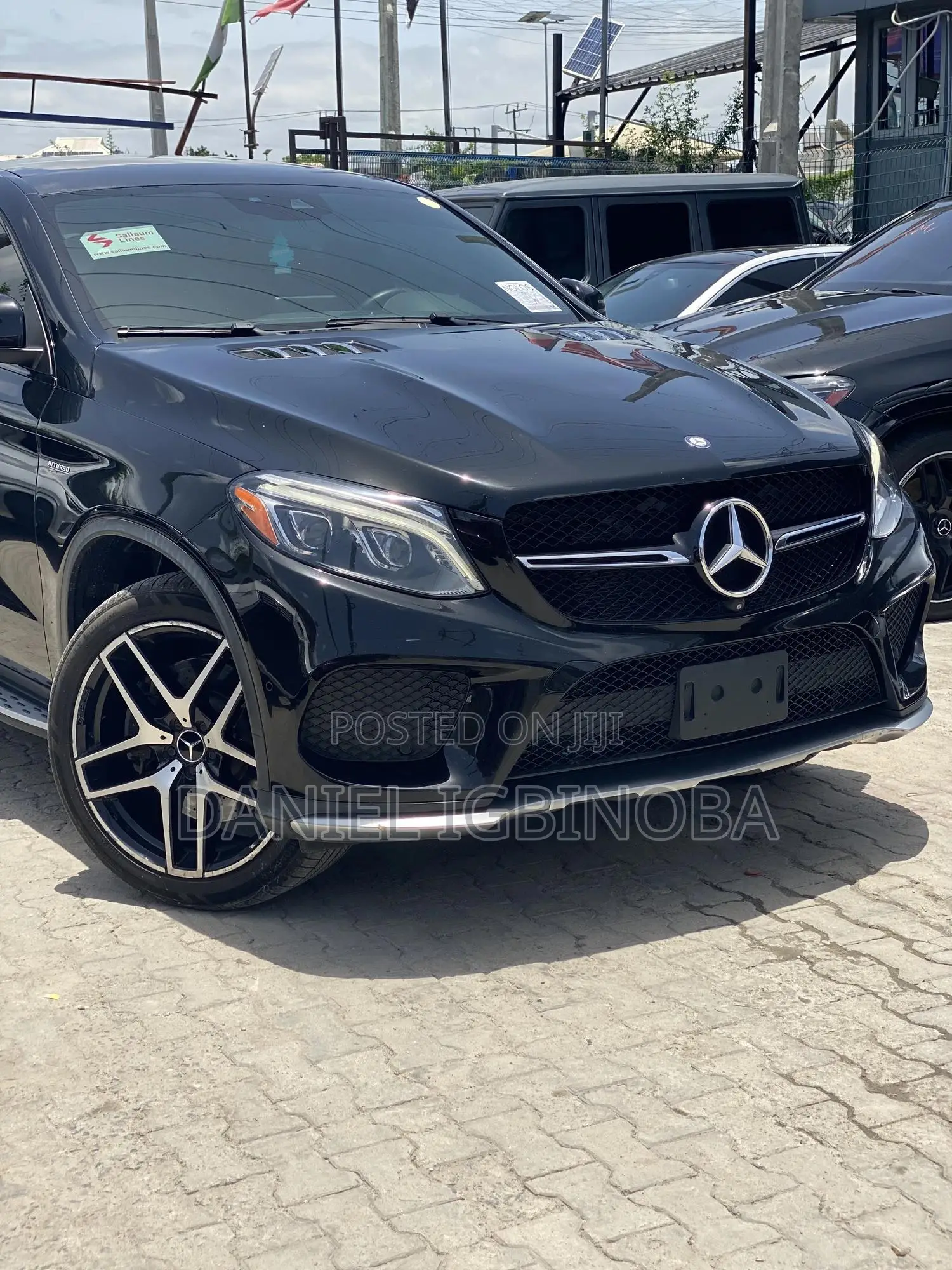 Mercedes-Benz GLE-Class AMG GLE 43 4MATIC 2017 Black