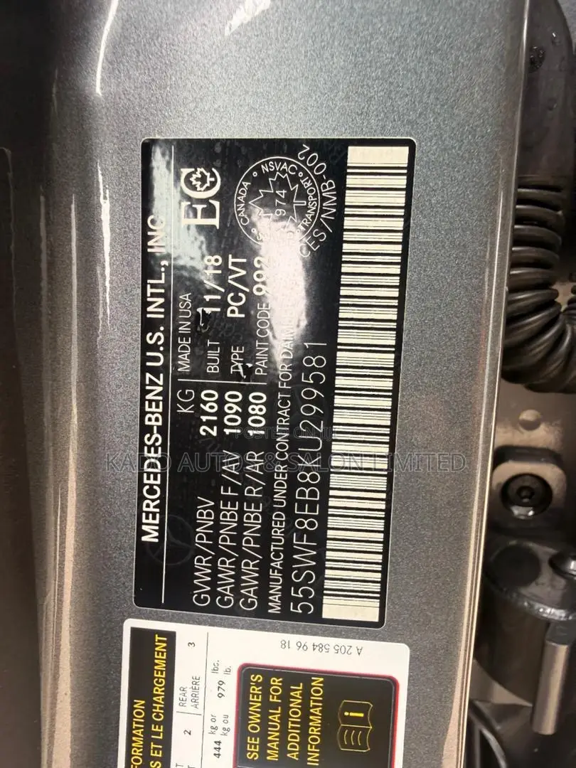 Mercedes-Benz C300 2019 Gray