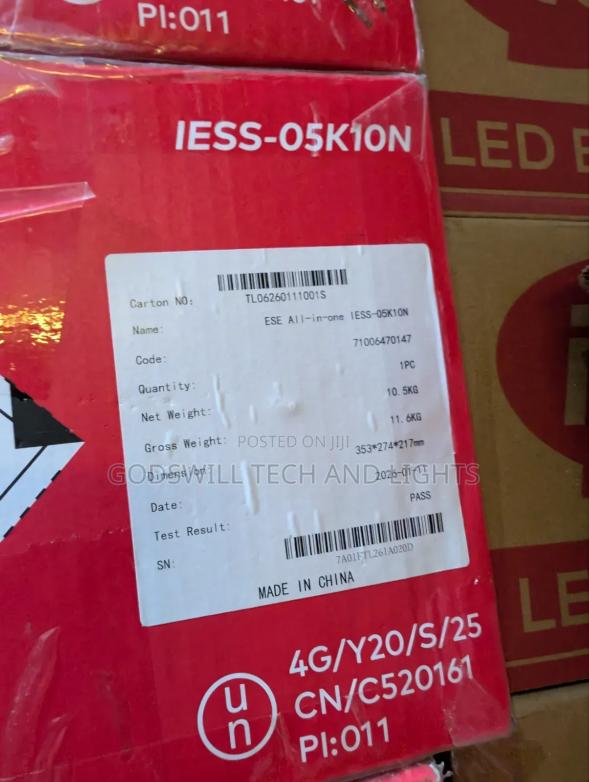 Itel Energy Power Tank