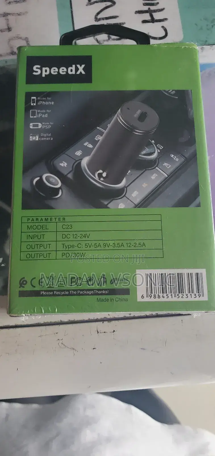 Speedx Fast Charger Pd30w