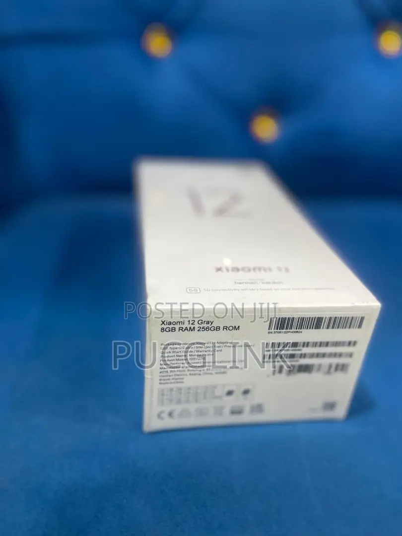 New Xiaomi 12 256 GB Gray
