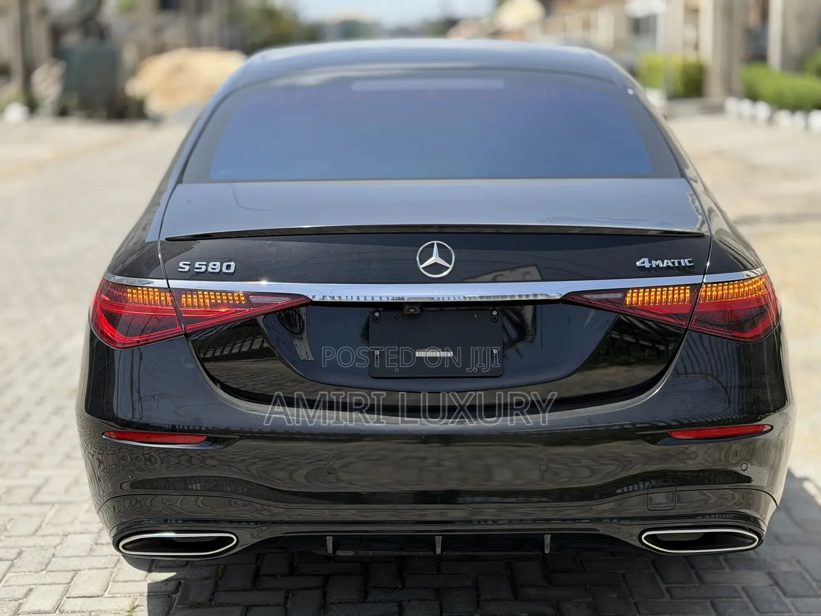 Mercedes-Benz S-Class S 580 4MATIC 2021 Black