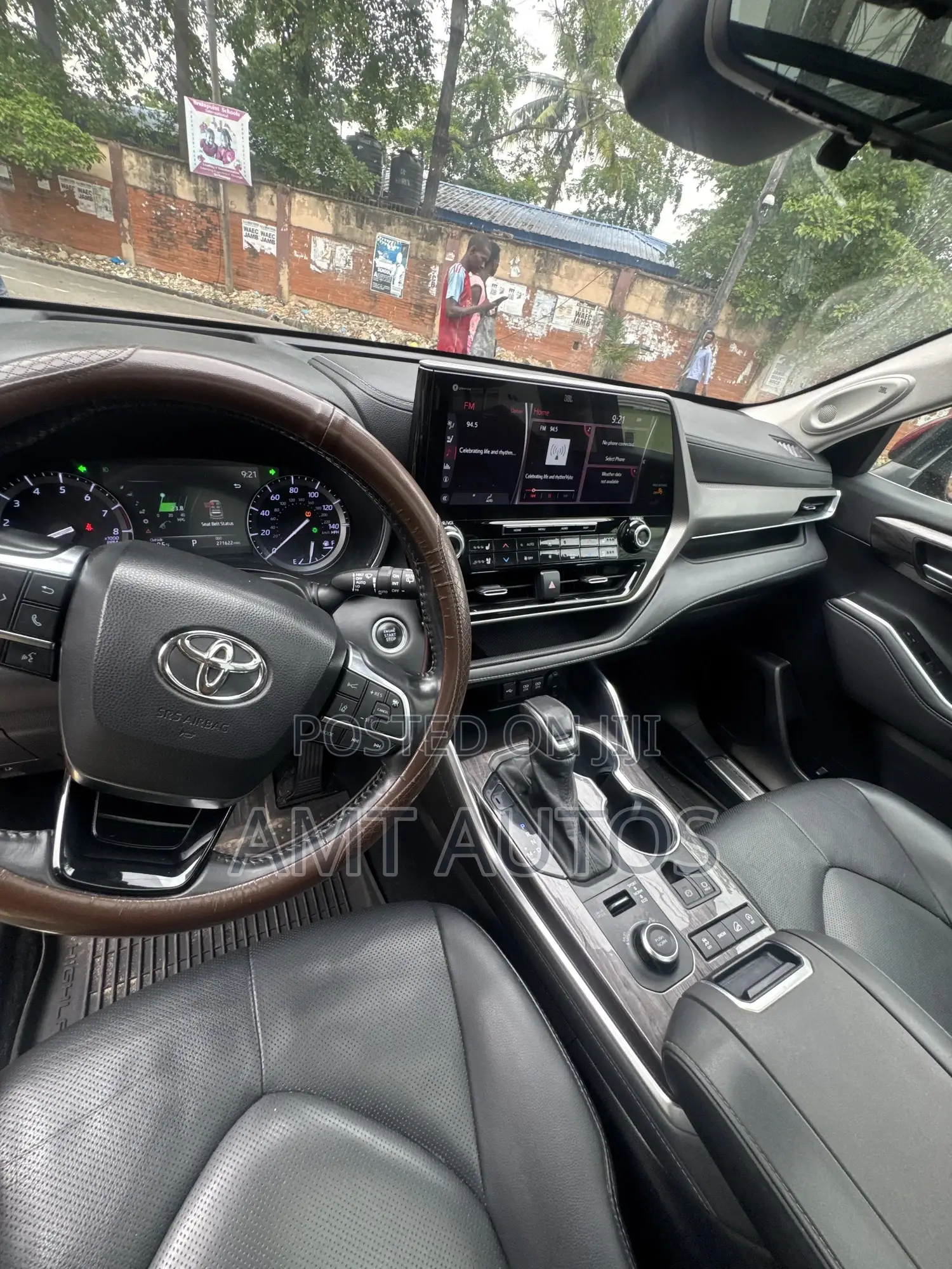 Toyota Highlander Platinum 2021 Red