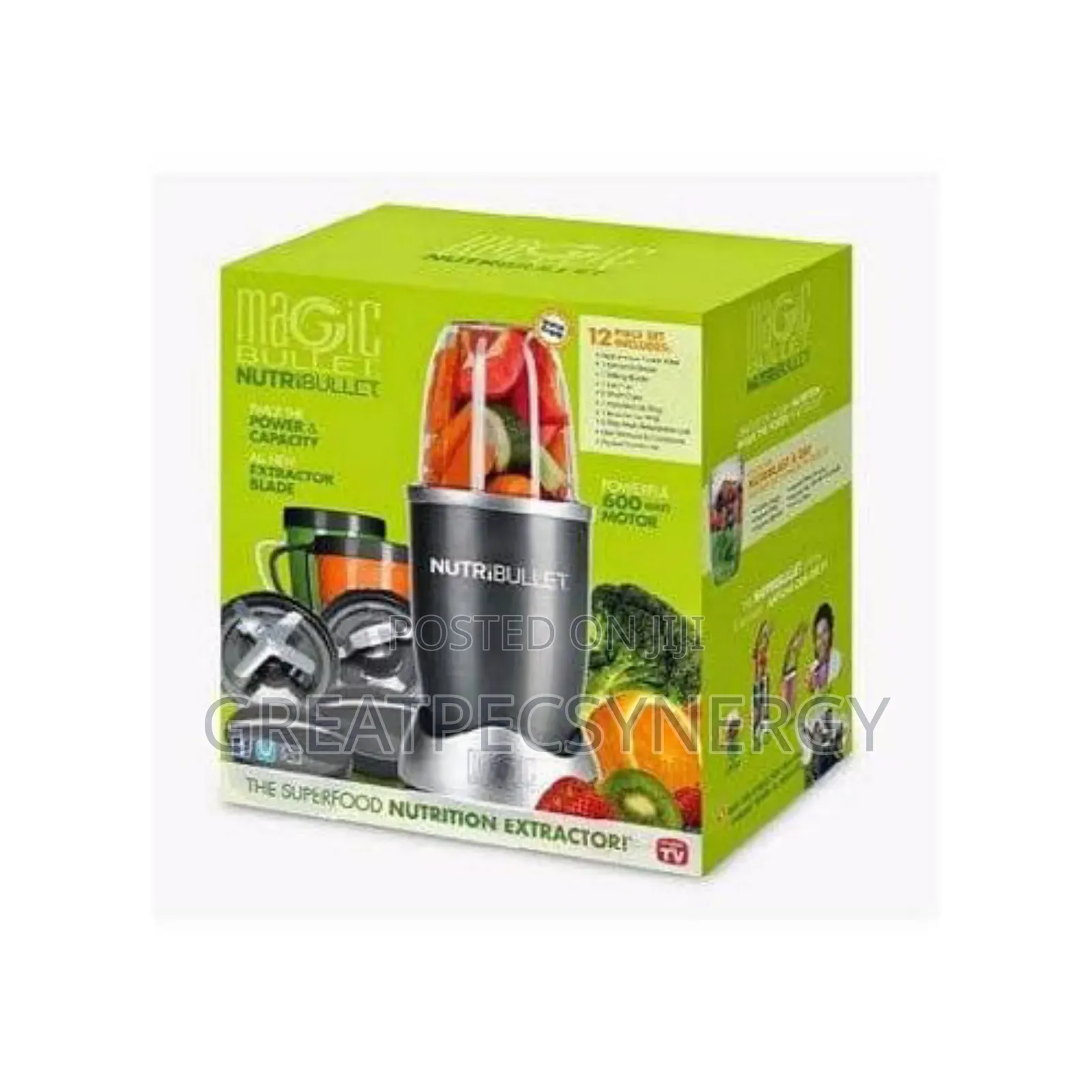600w Magic Nutri Bullet Pro - Mixer - Blender