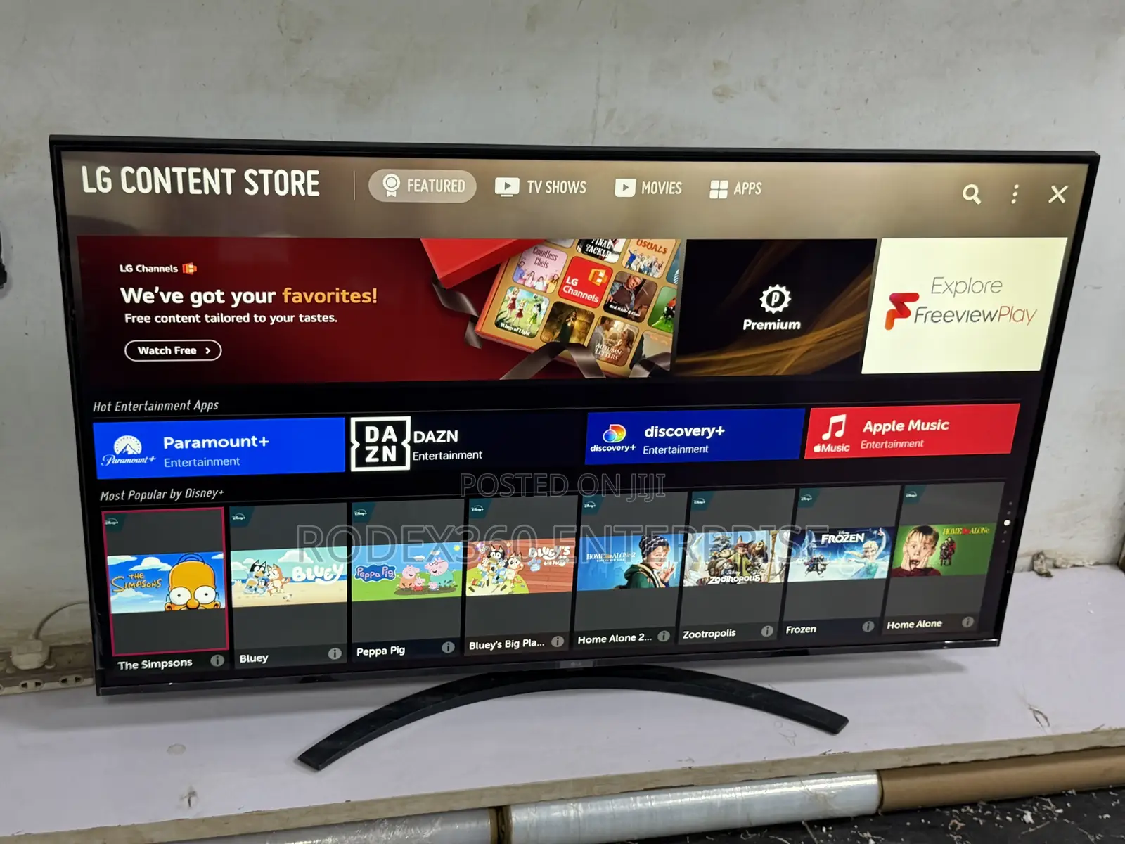 55-Inch Uk Used Uhd Lg Smart Tv for Sale.