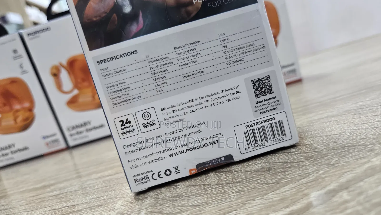 Porodo Soundtec Earbuds