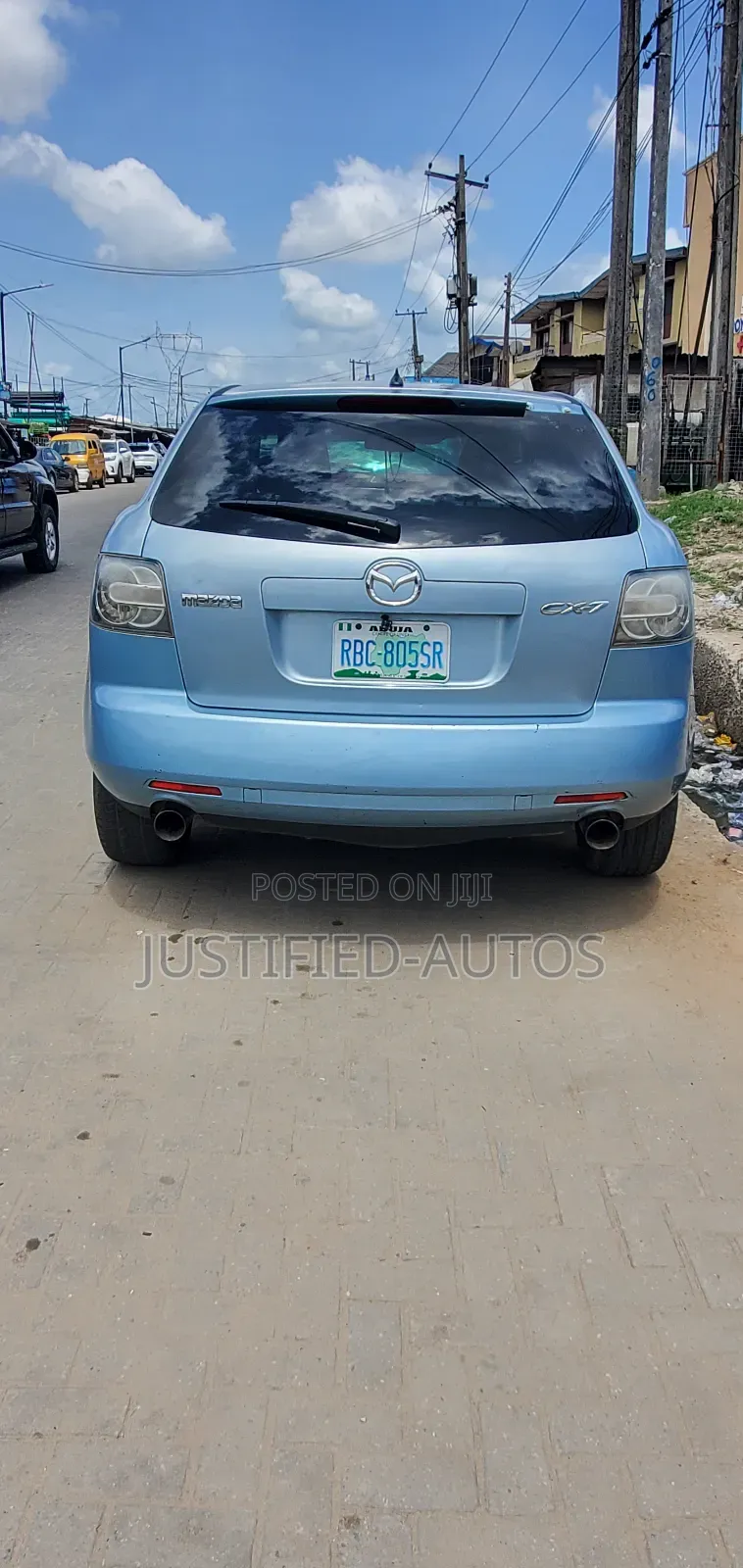Mazda CX-7 2007 Blue