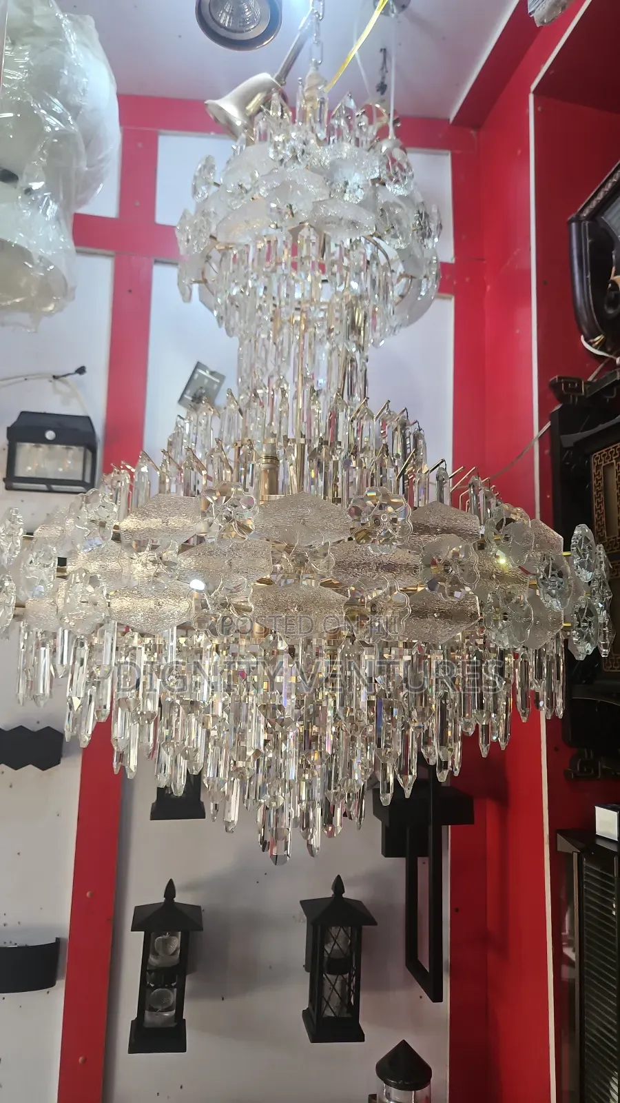 Luxury Large Crystal Chandelier