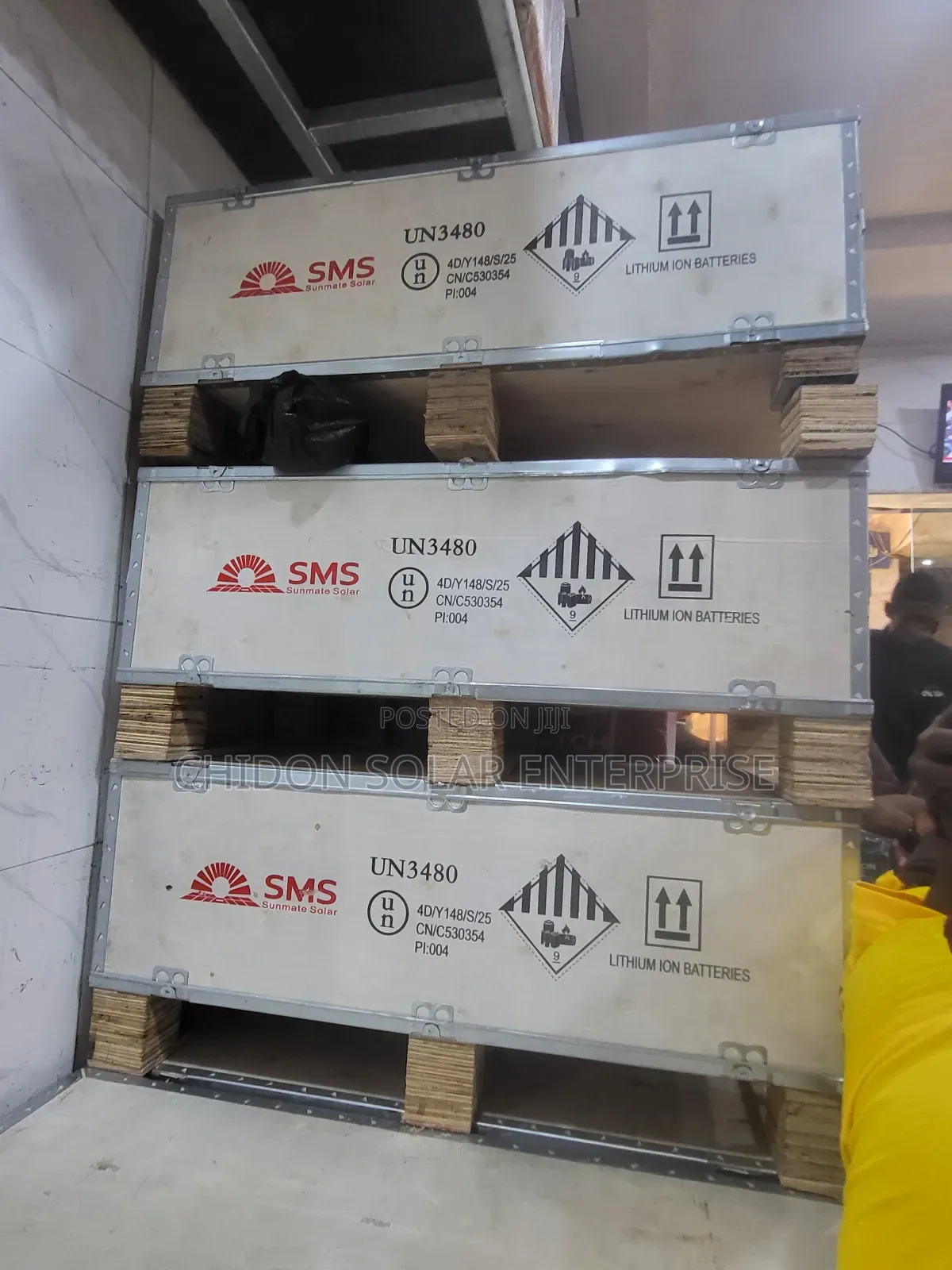 15kwh 51.2v SMS Lithium Ion Battery