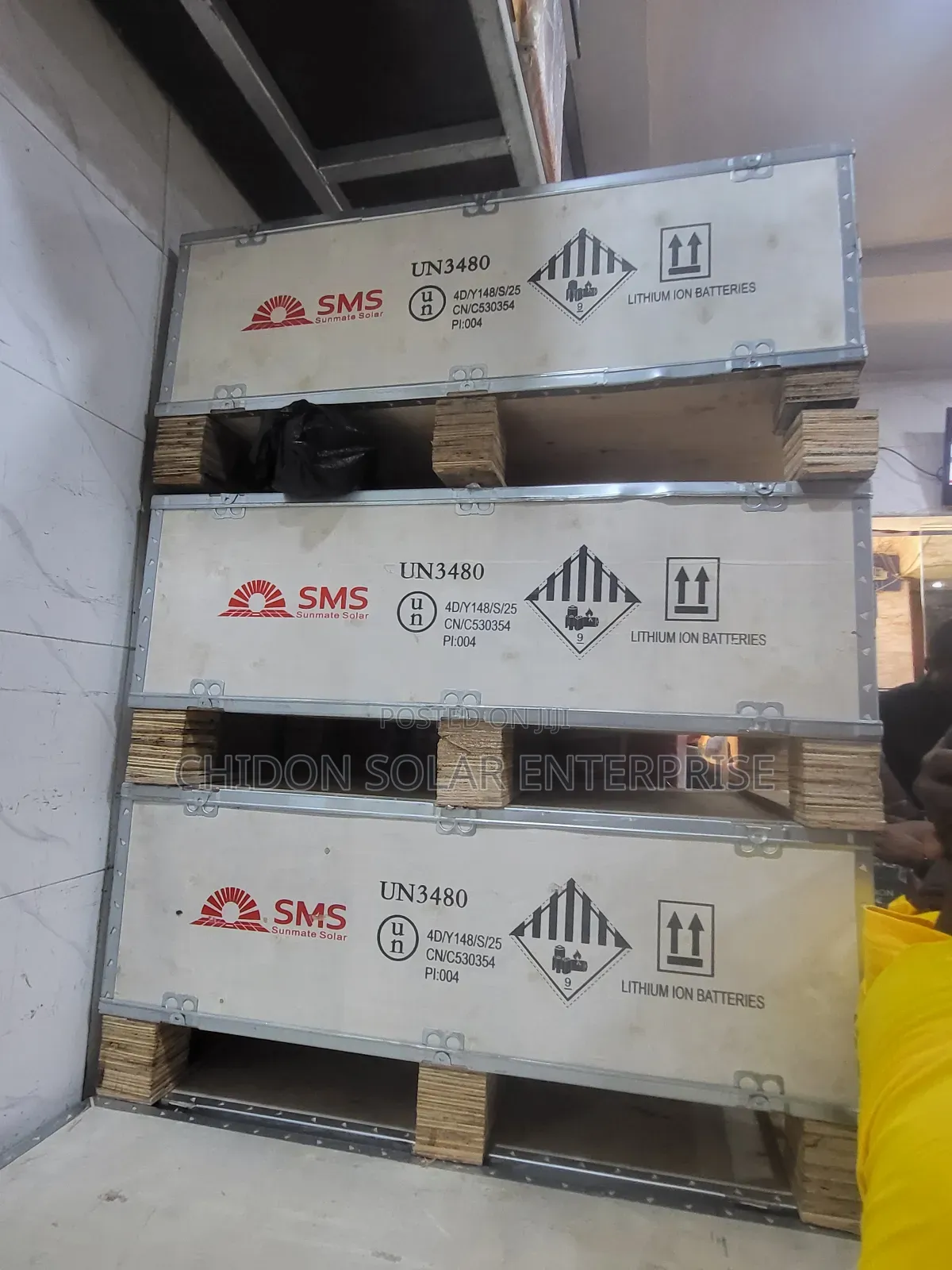15kwh 51.2v SMS Lithium Ion Battery