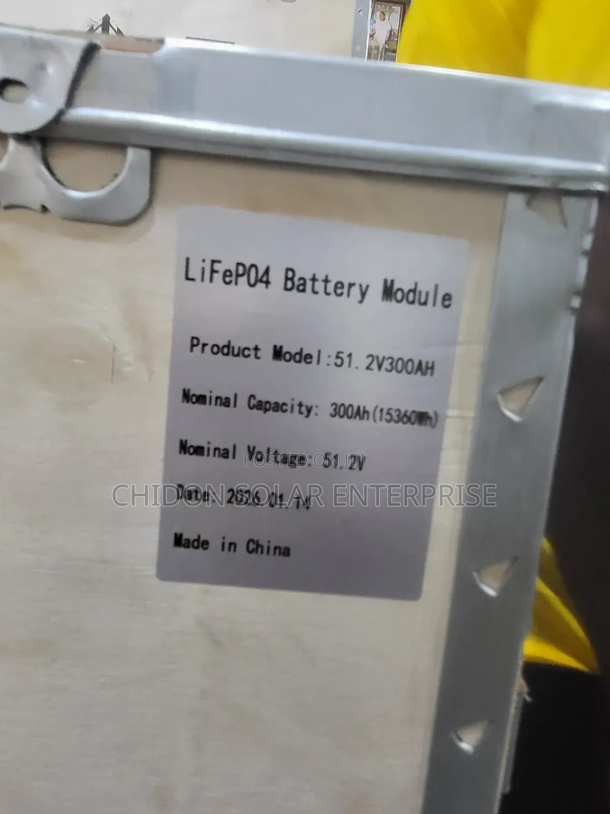 15kwh 51.2v SMS Lithium Ion Battery