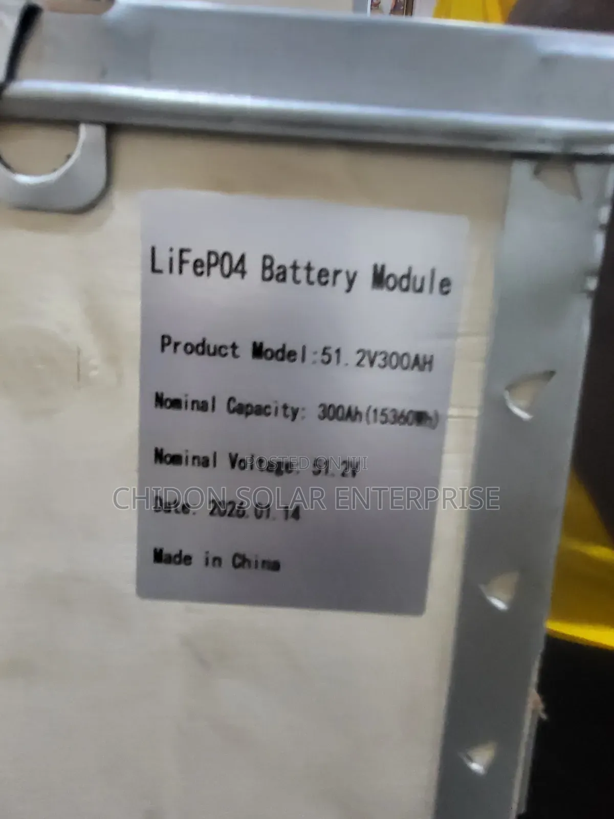 15kwh 51.2v SMS Lithium Ion Battery