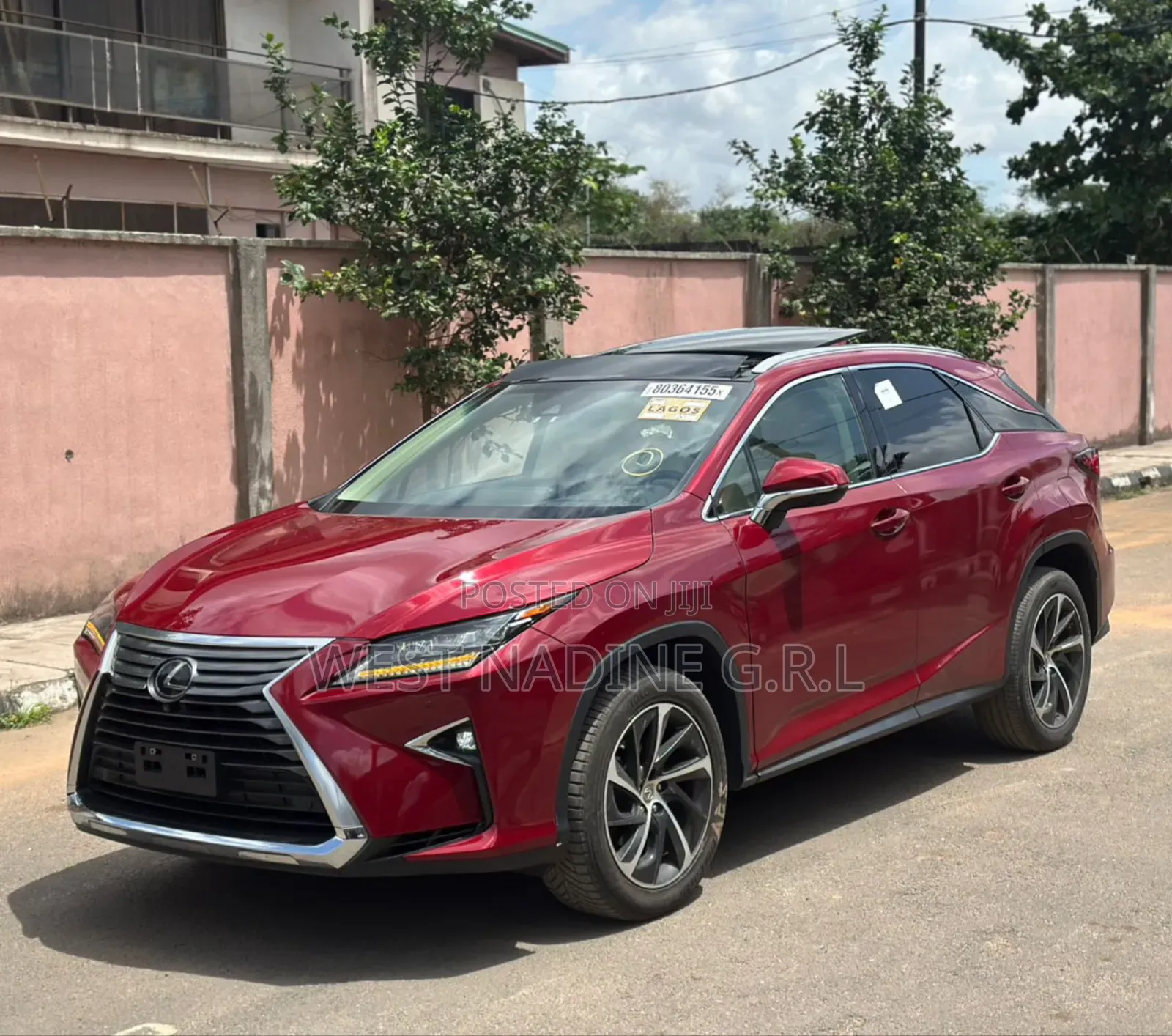Lexus RX 350 AWD 2017 Red