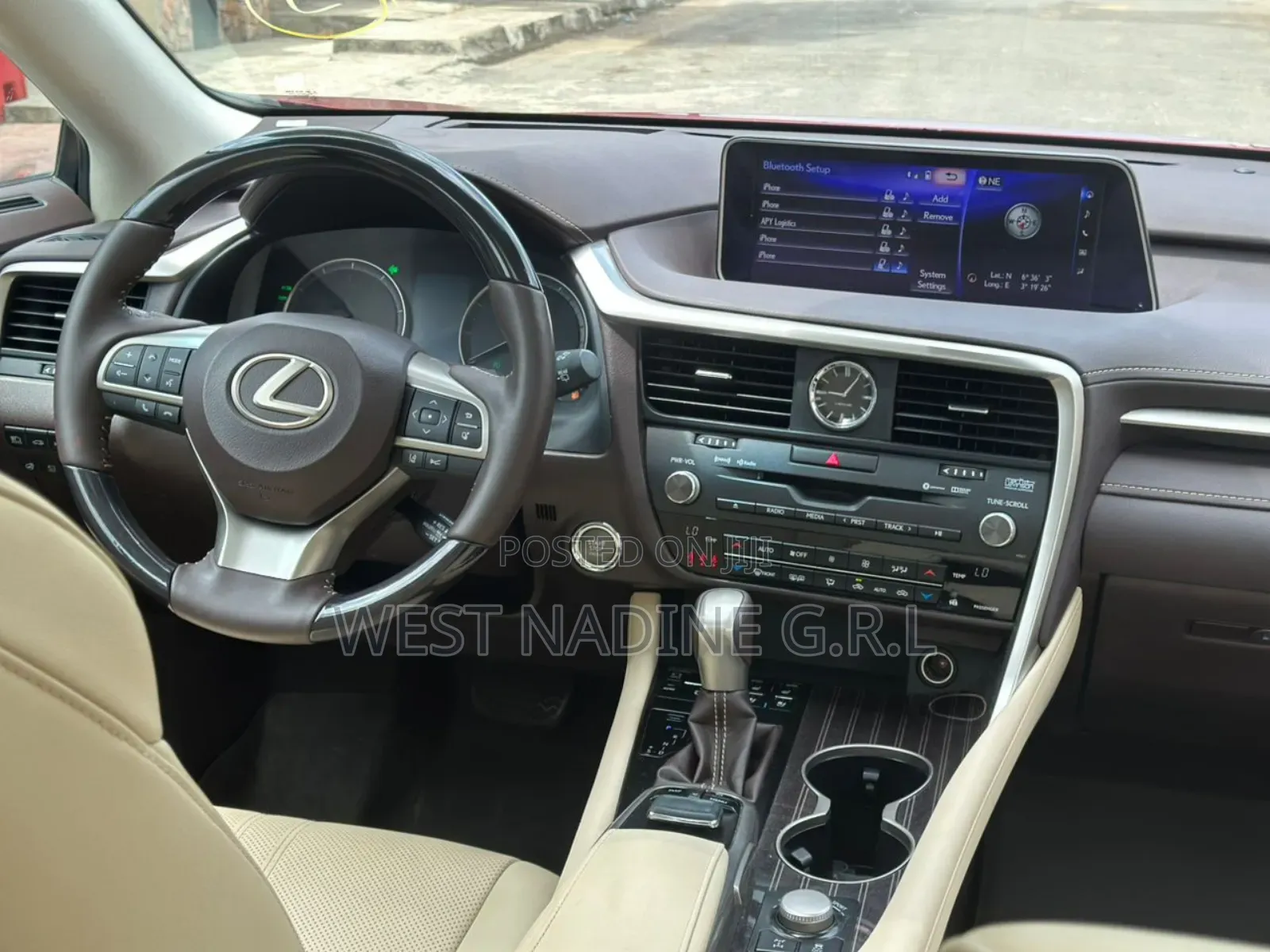 Lexus RX 350 AWD 2017 Red