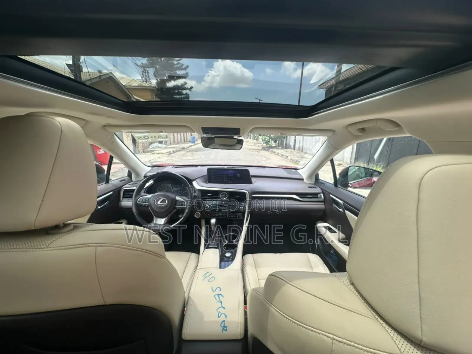 Lexus RX 350 AWD 2017 Red