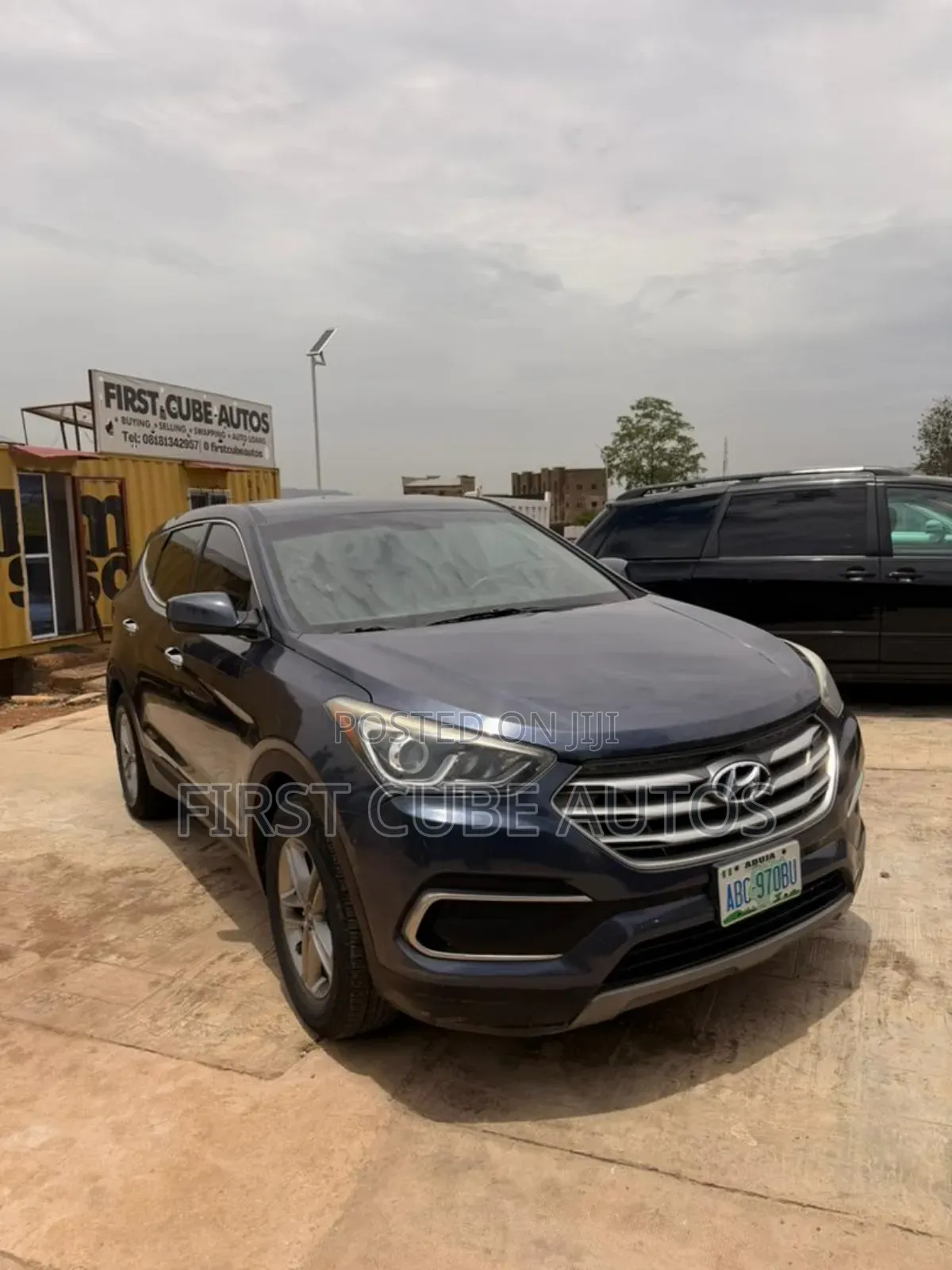 Hyundai Santa Fe SE AWD 2017 Blue