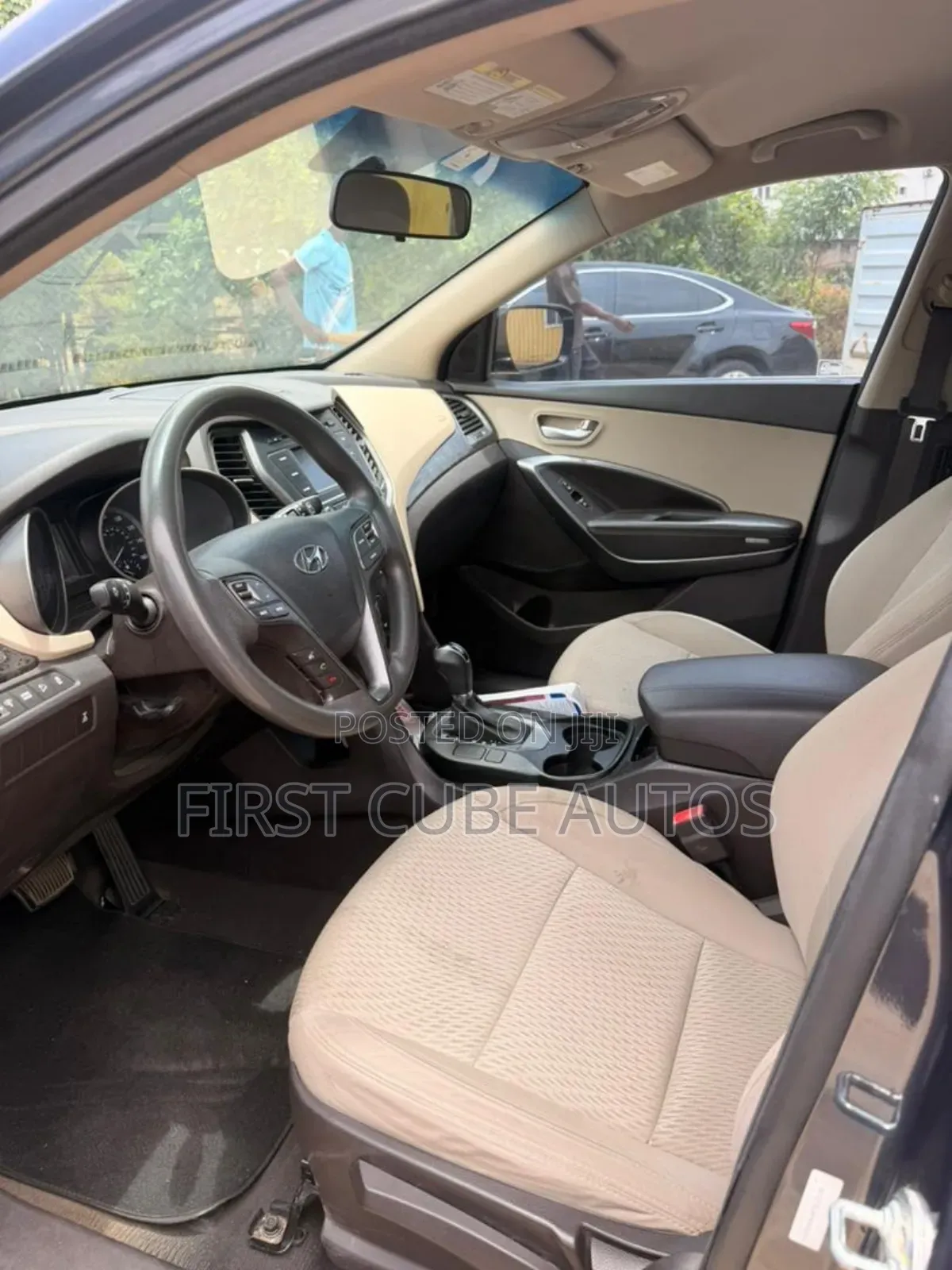 Hyundai Santa Fe SE AWD 2017 Blue