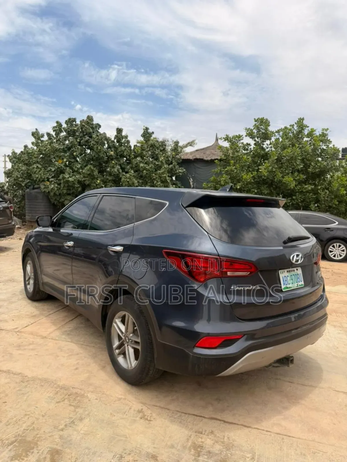 Hyundai Santa Fe SE AWD 2017 Blue