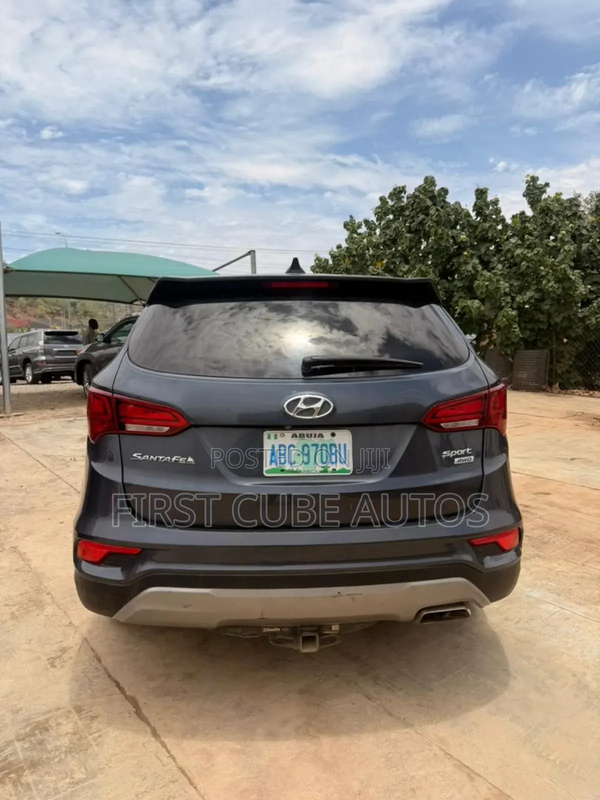 Hyundai Santa Fe SE AWD 2017 Blue