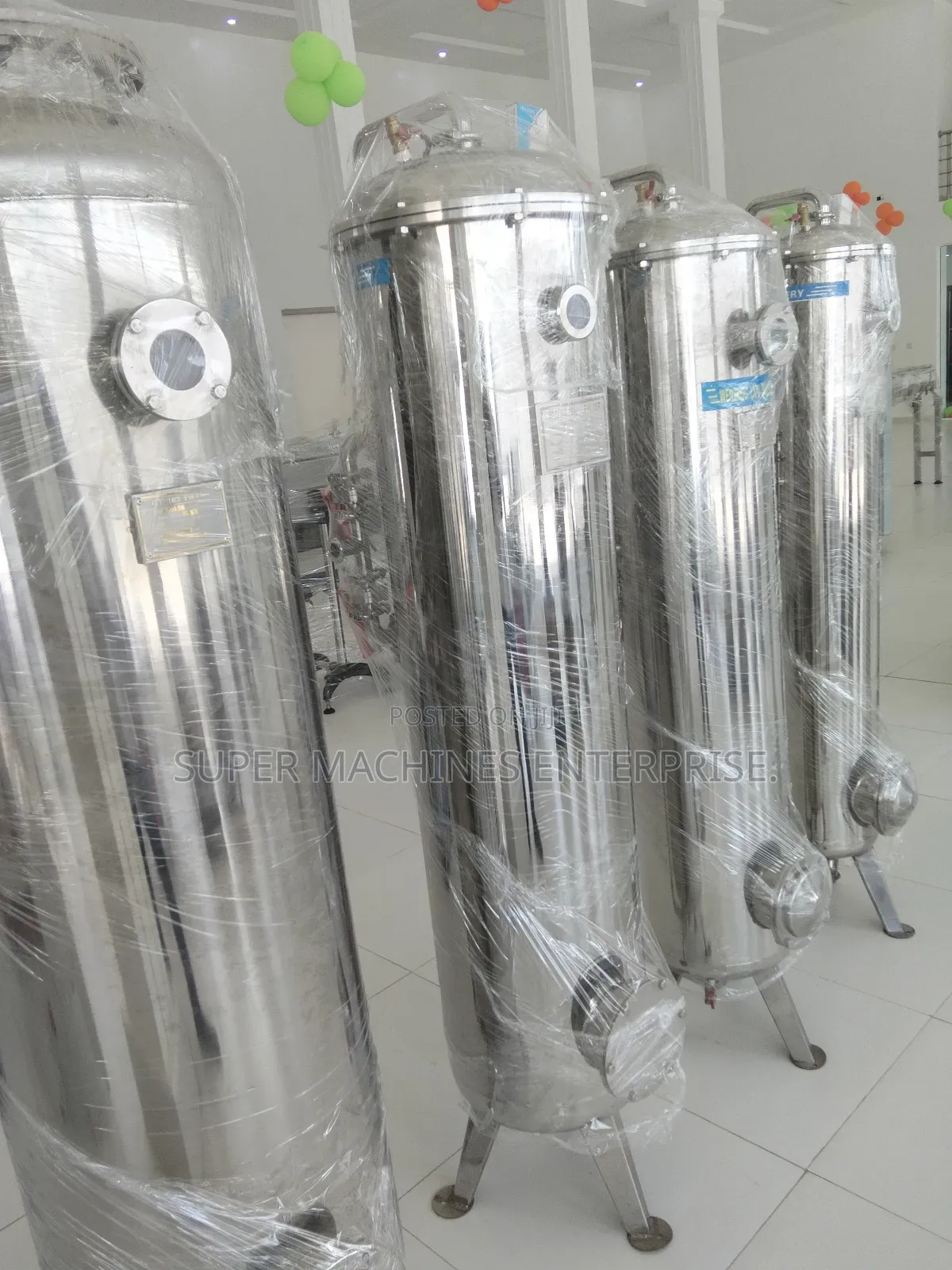Water Treatment Filtration Tank