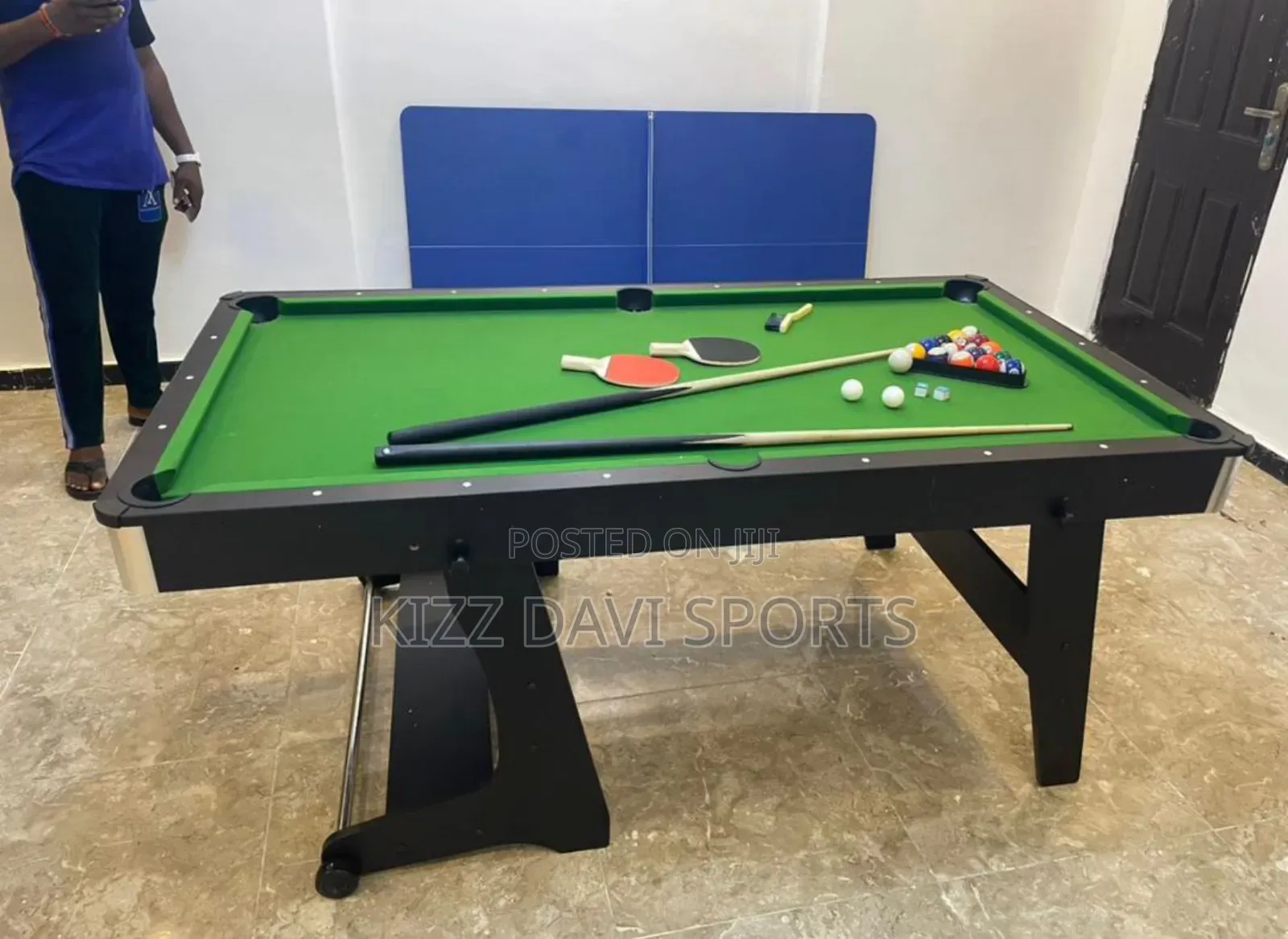 6ft 2 in One Snooker Table Foldable